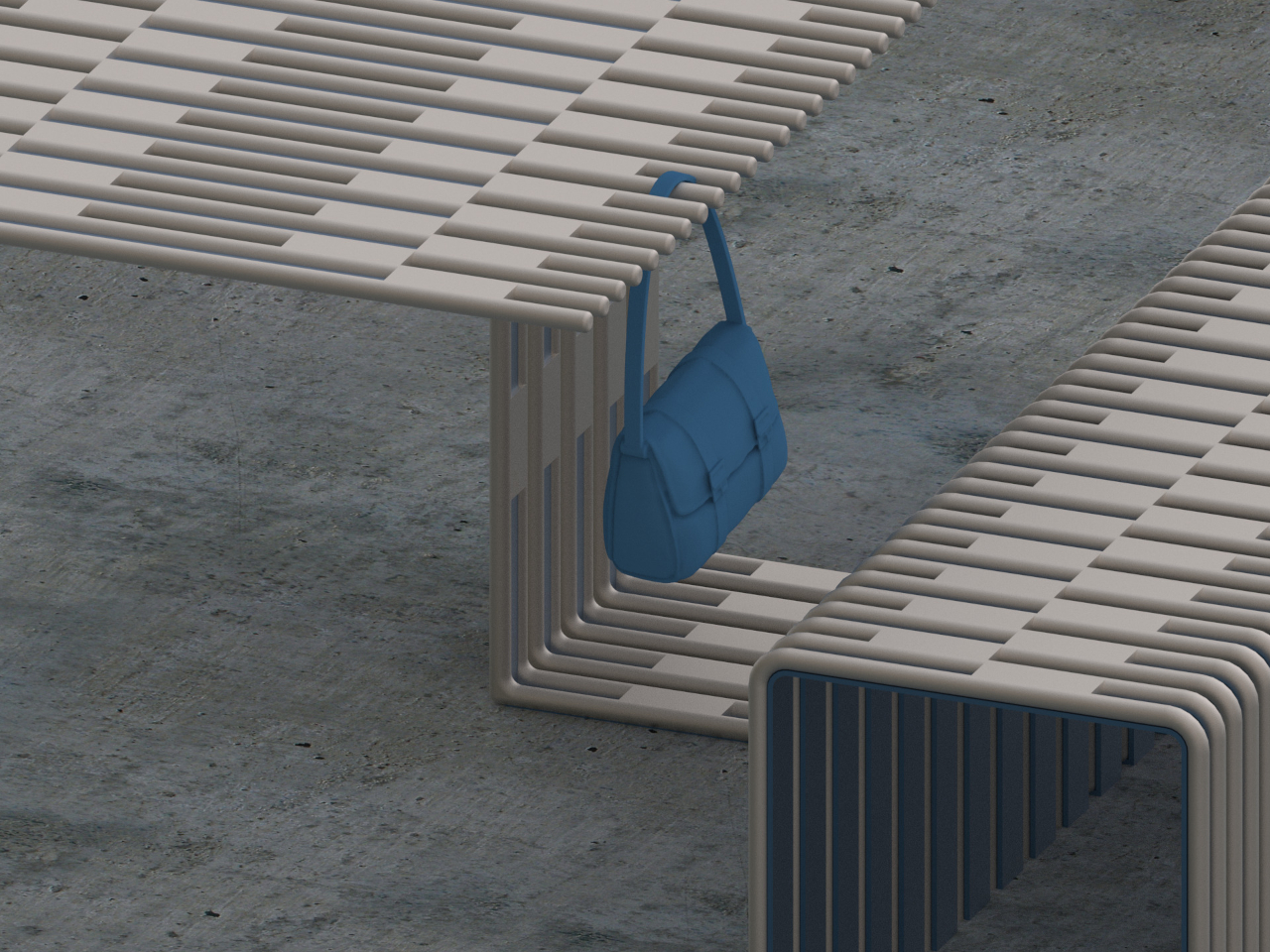 T'able，furniture，conceptual design，Public tables and chairs，