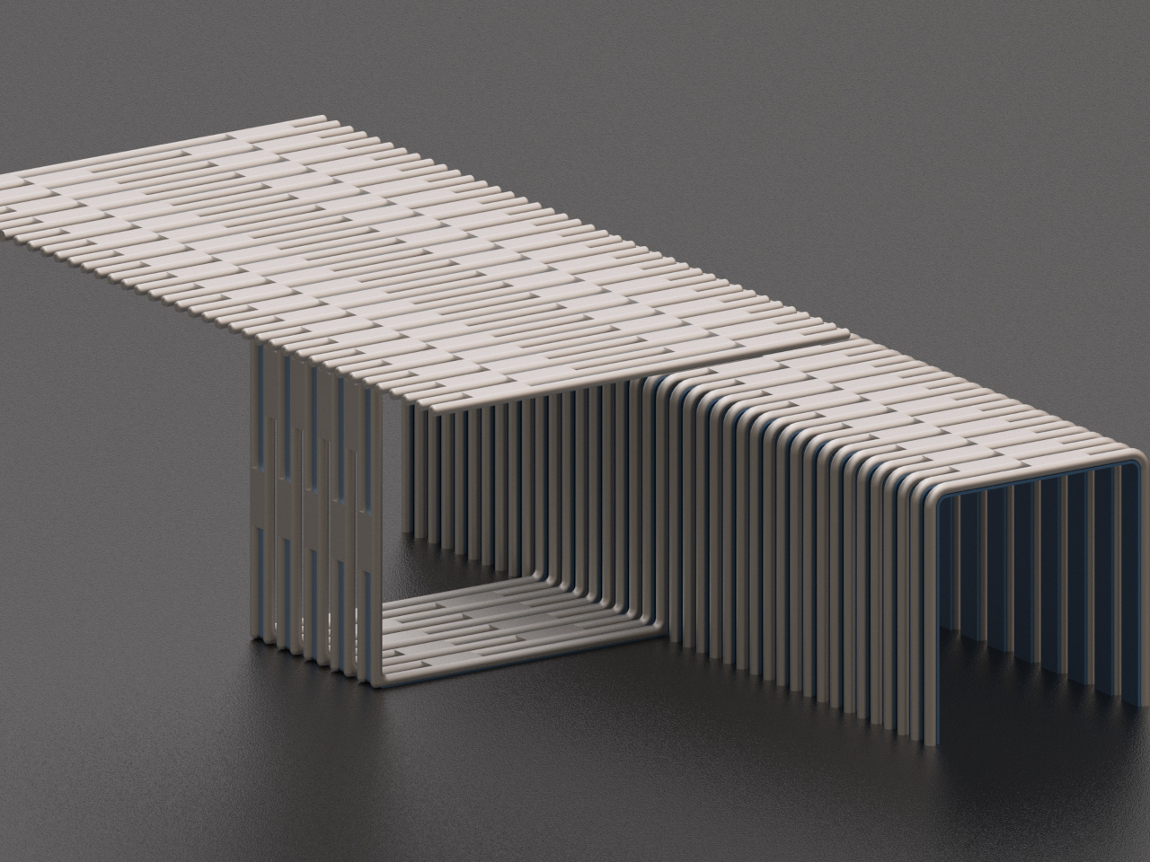 T'able，furniture，conceptual design，Public tables and chairs，