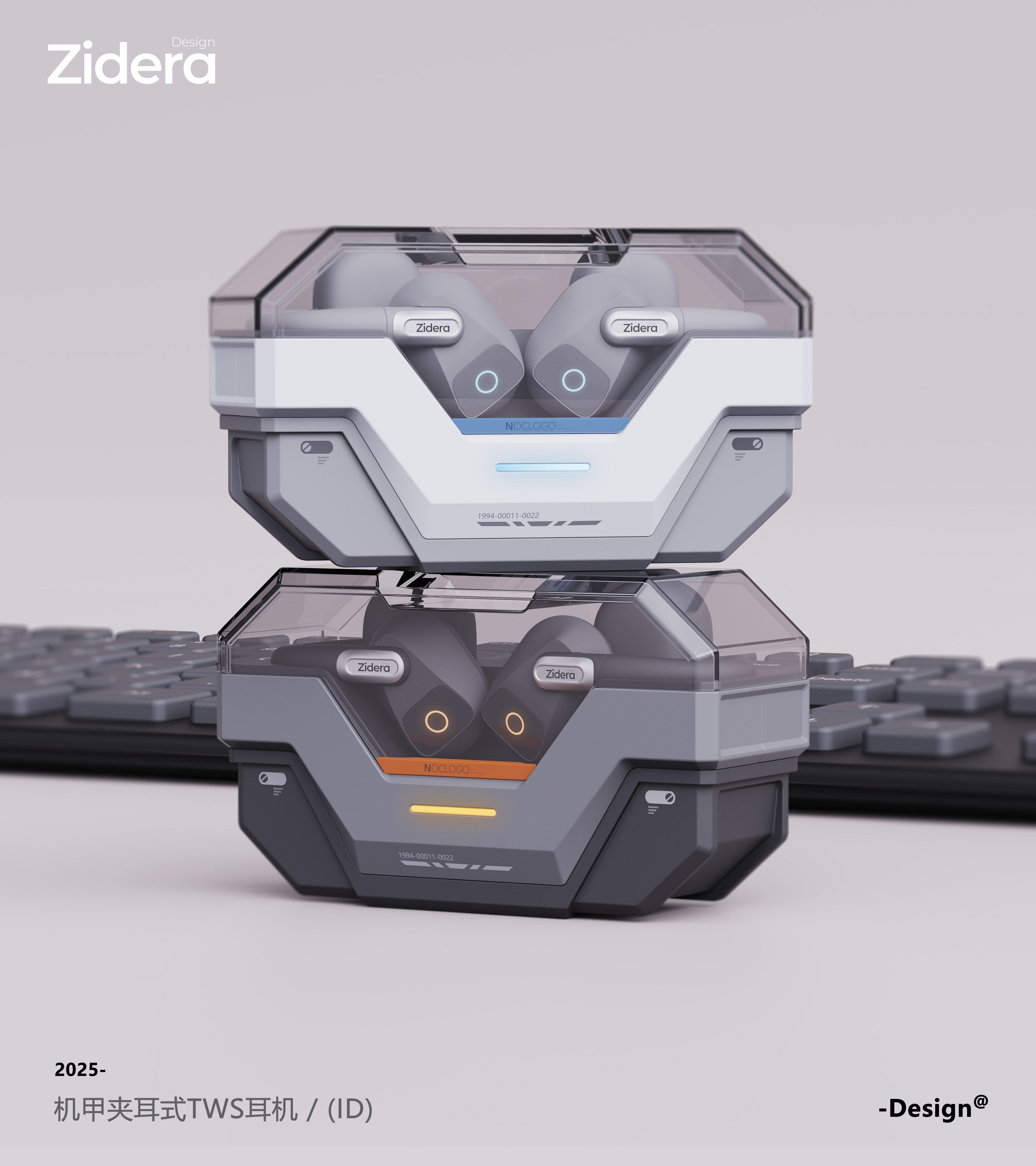 Clip Ear，tws，headset，Mecha wind，