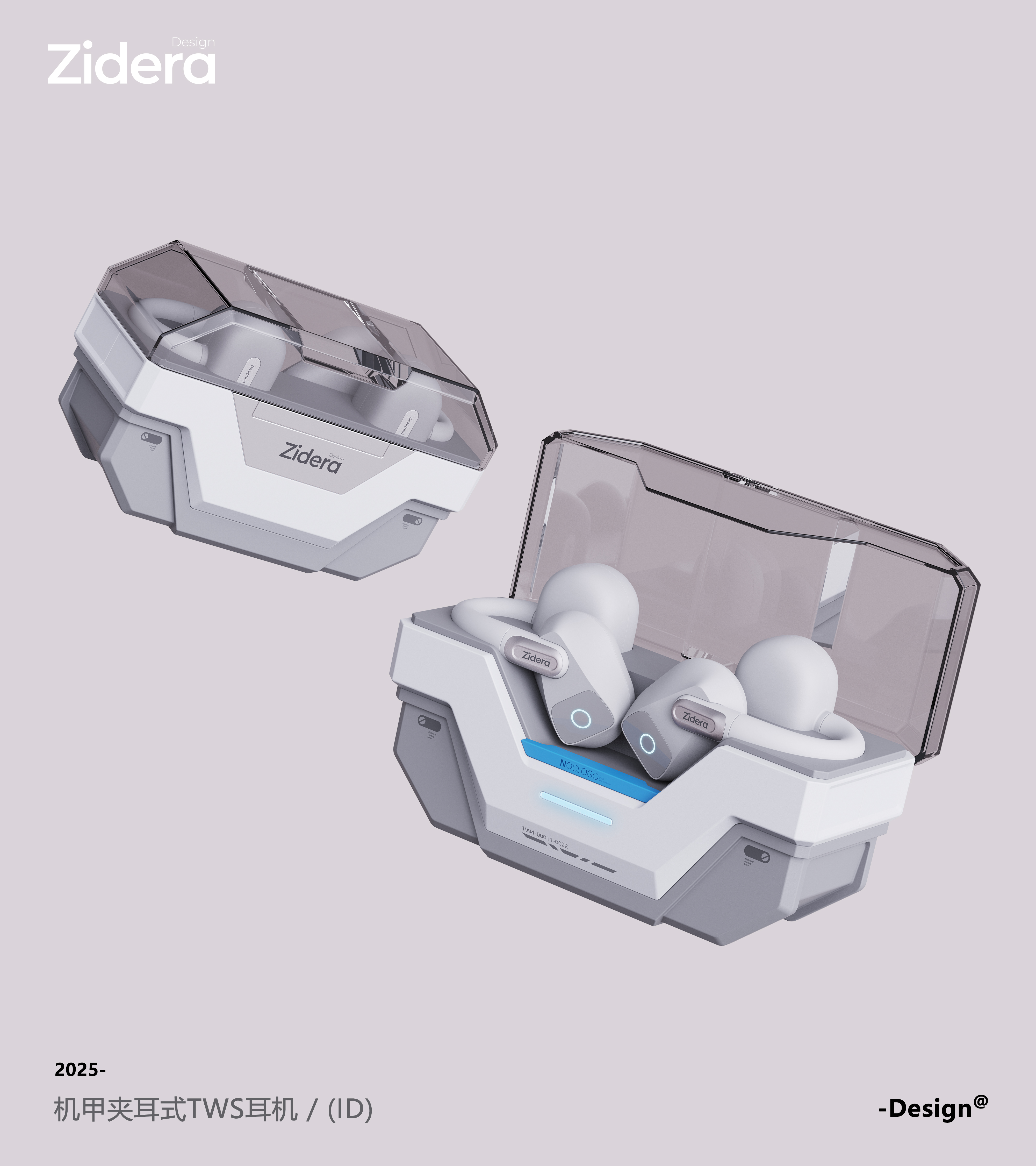 Clip Ear，tws，headset，Mecha wind，