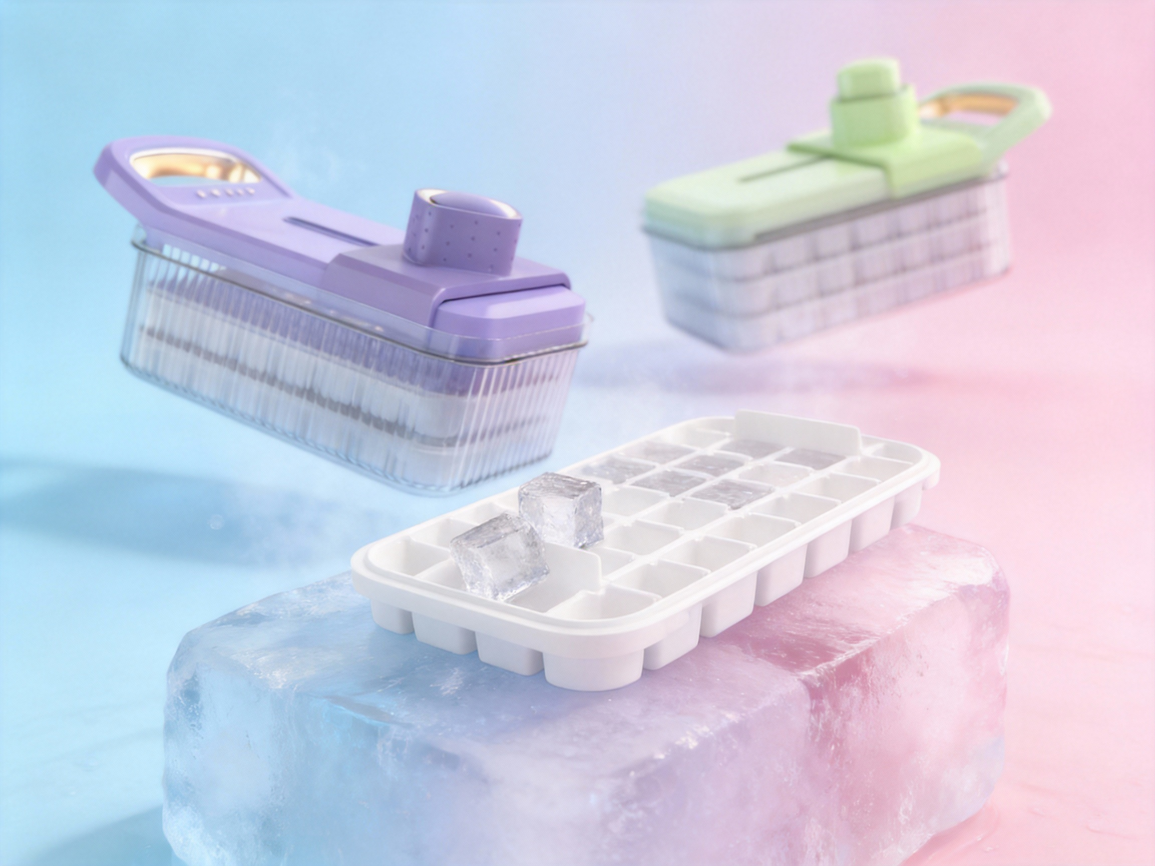 Ice lattice，Easy demoulding ice，Ice making，