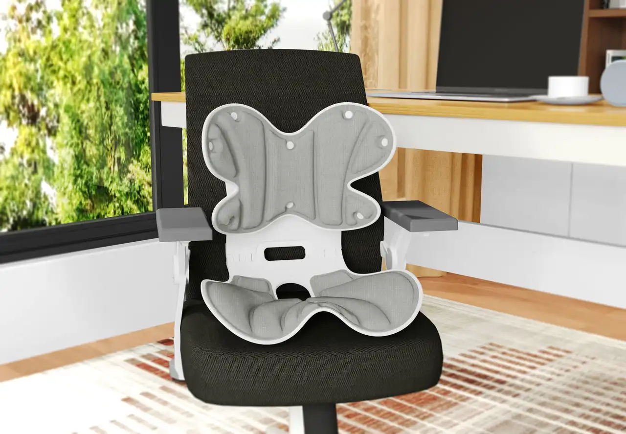 Cushion，product design，Waist，chair，Sitting Chair，