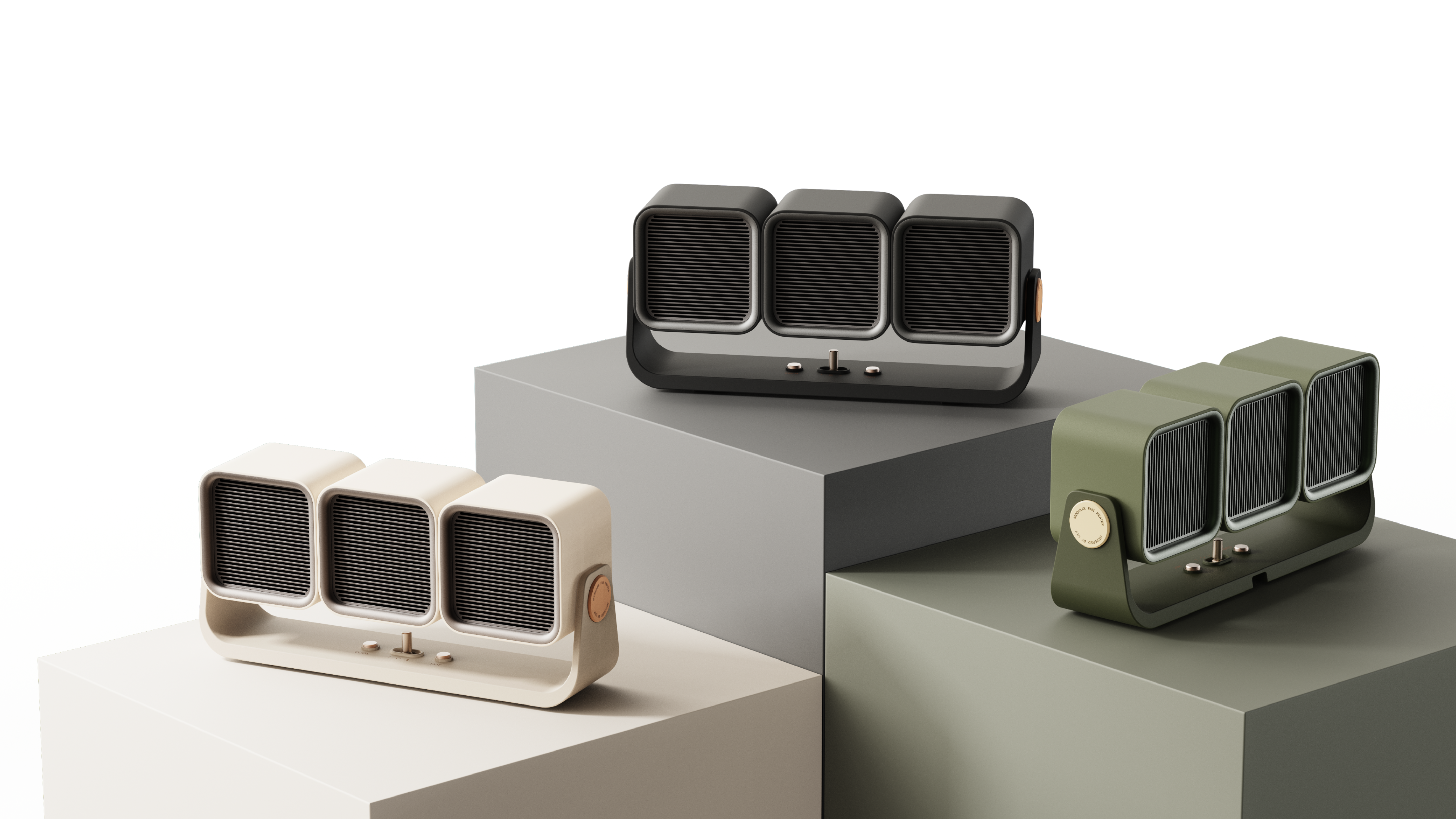 Air heater，Fan，Household products，industrial design，Commodity Design，Modular design，conceptual design，