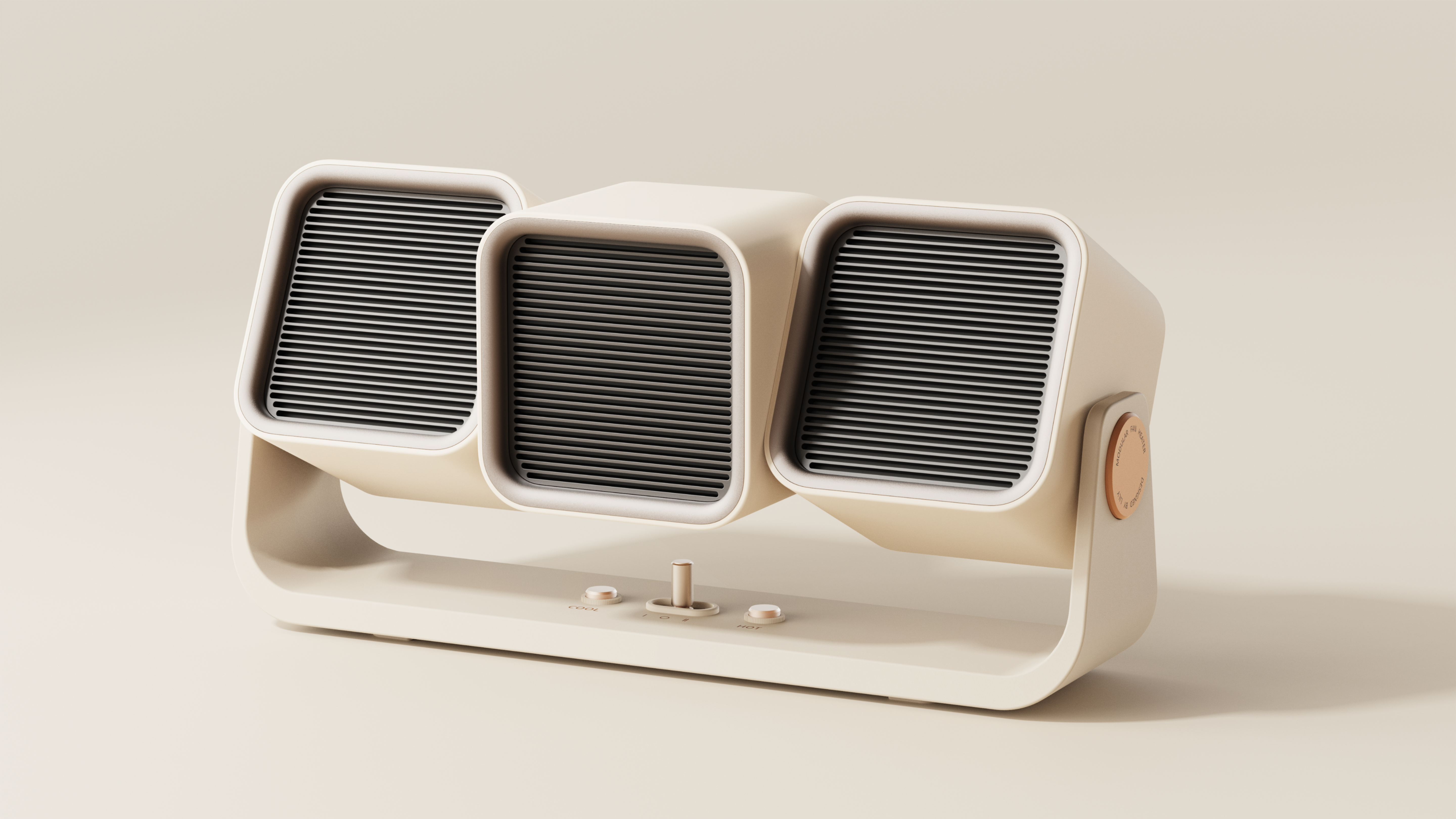 Air heater，Fan，Household products，industrial design，Commodity Design，Modular design，conceptual design，