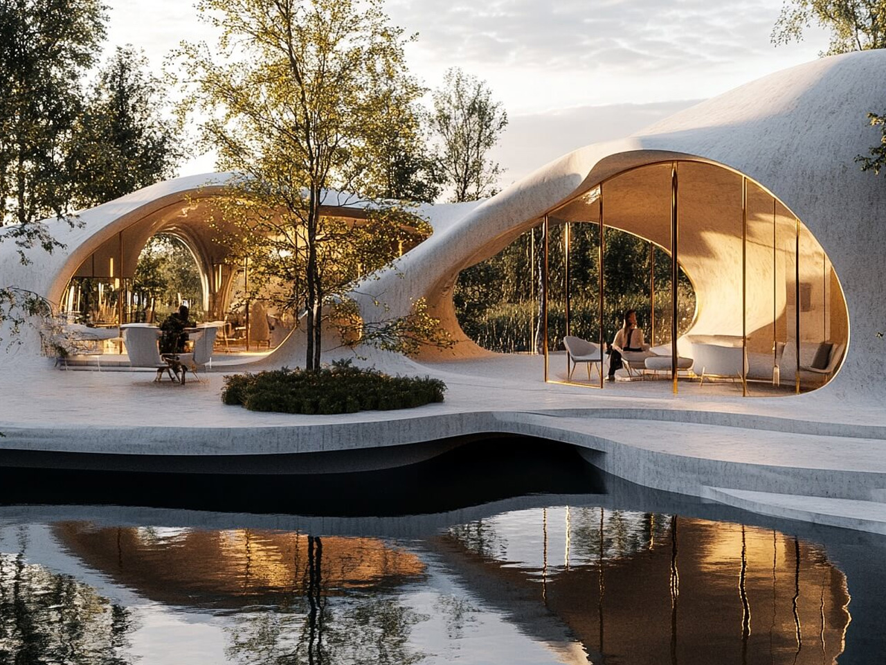 Aban，Architecture，environmental design，Coffee Gallery，