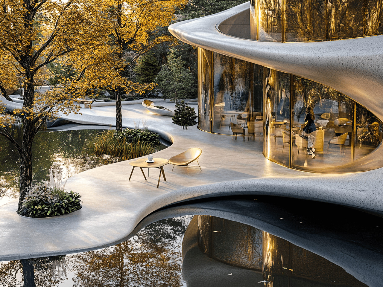 Aban，Architecture，environmental design，Coffee Gallery，