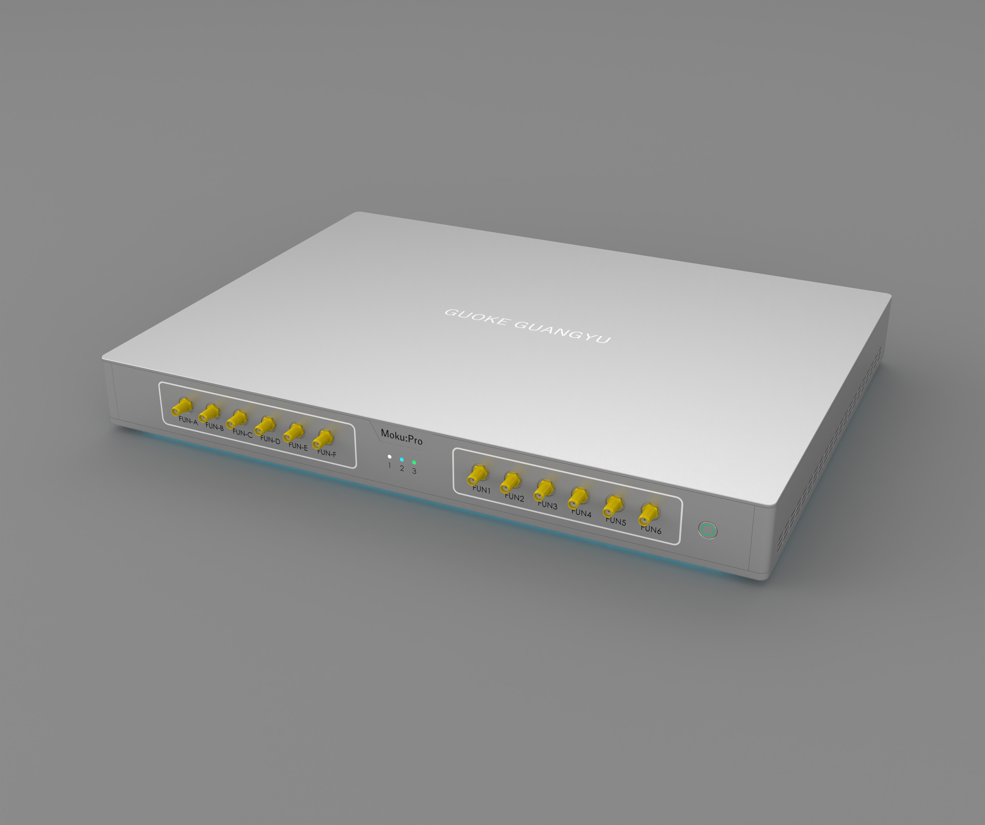 1U chassis，Server Chassis，Sheet metal chassis，Screwless design，Simple modern high-end，Light strip，Status Indicator，