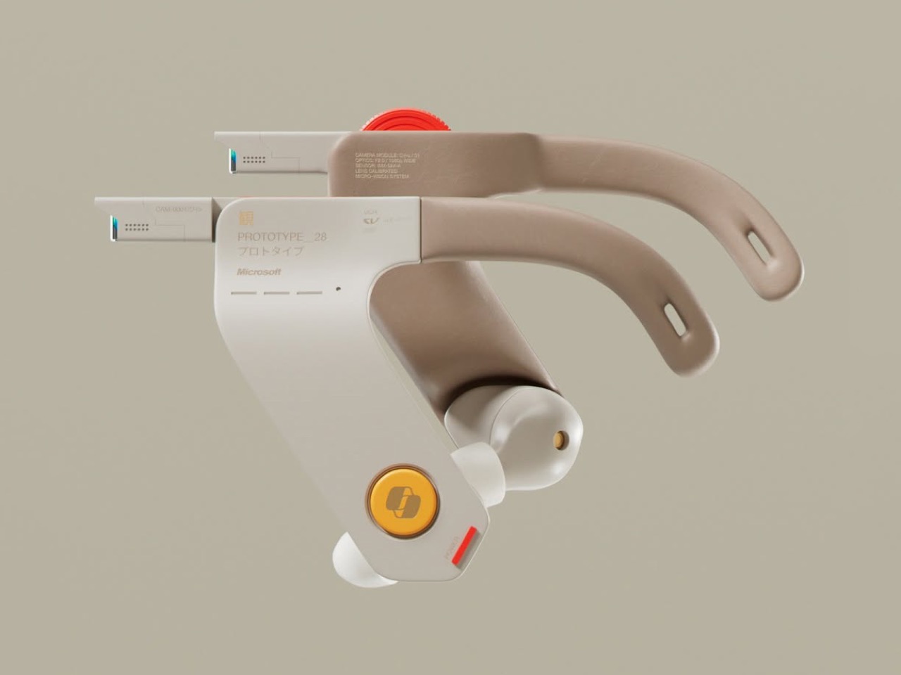 The concept of wear，half-frame intelligent mirror，Sci-fi glasses，Voice interaction，