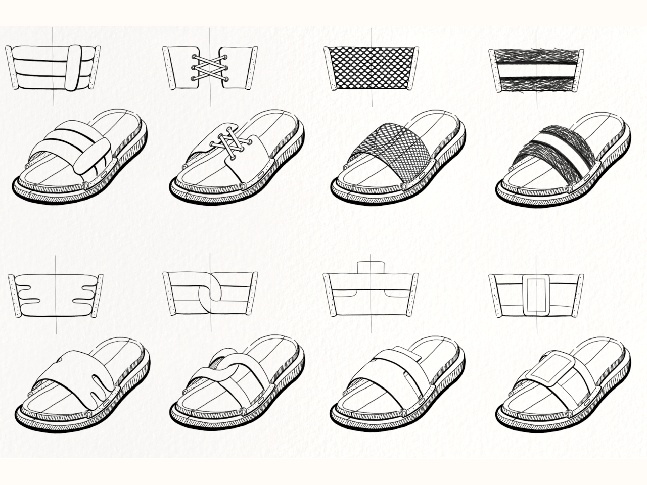 Swapz，Modular slippers，replaceable upper，Velcro quick release，Sustainable Wear，