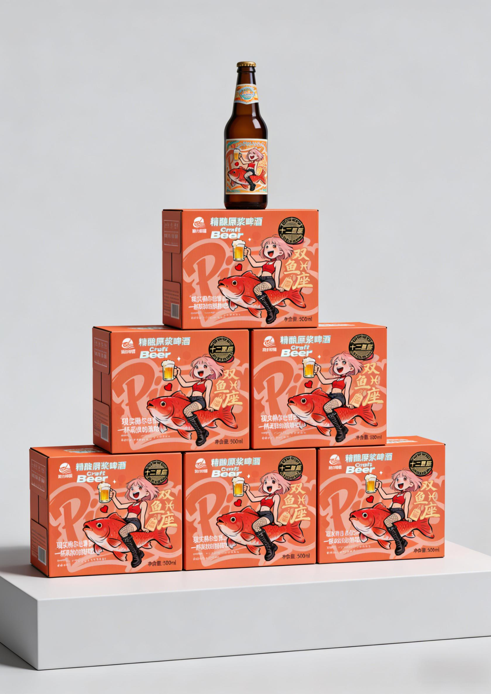 Craft Beer Packaging，packing design，Beer packaging design，