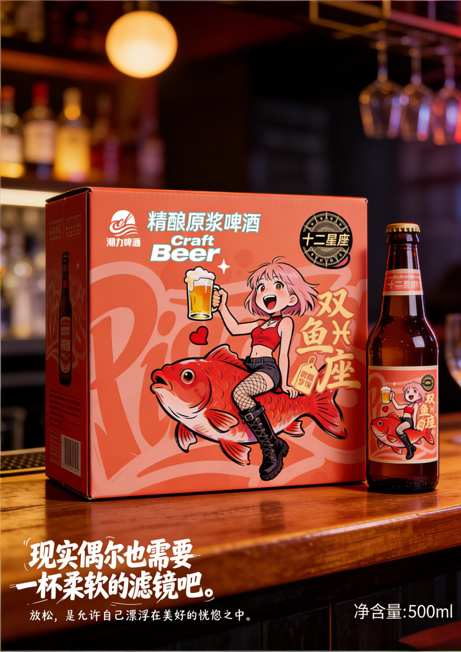 Craft Beer Packaging，packing design，Beer packaging design，