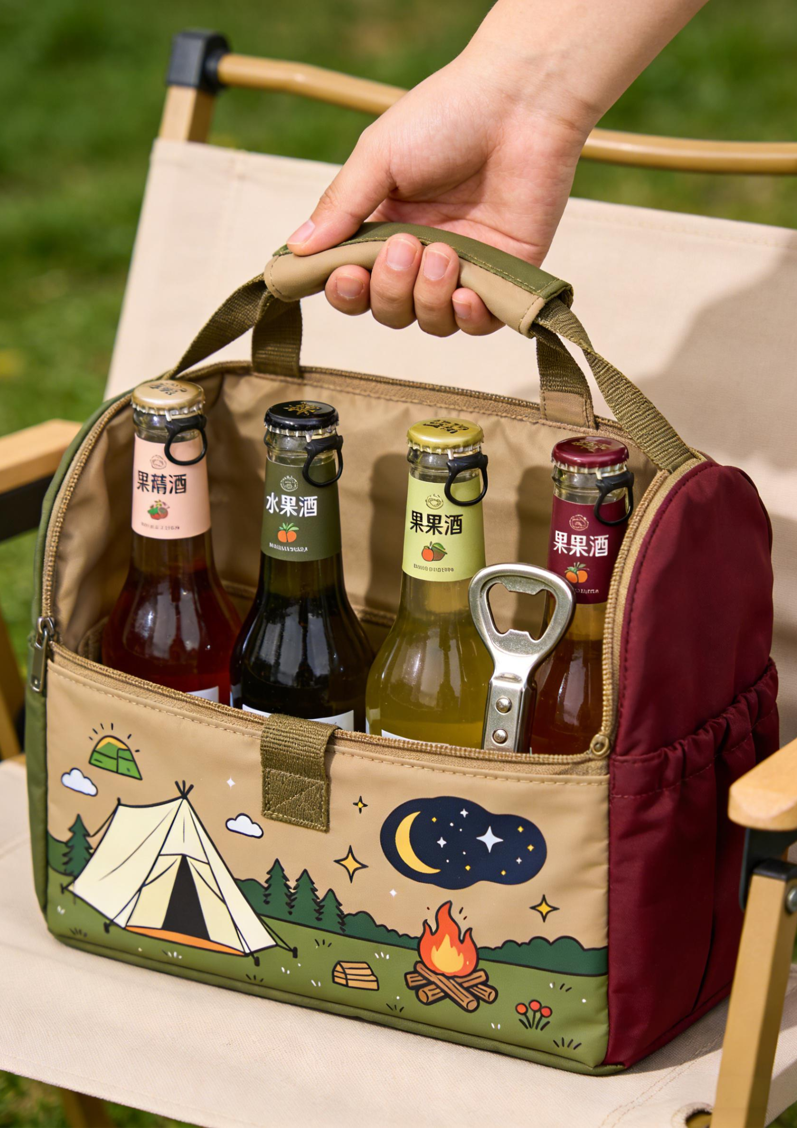 Fruit wine packaging design，