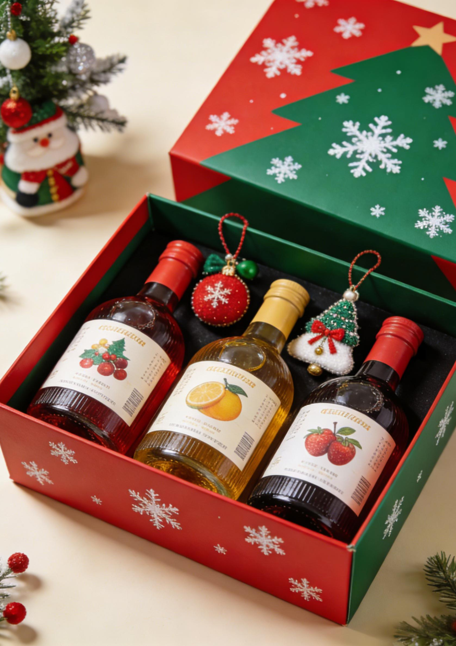 Fruit wine packaging design，