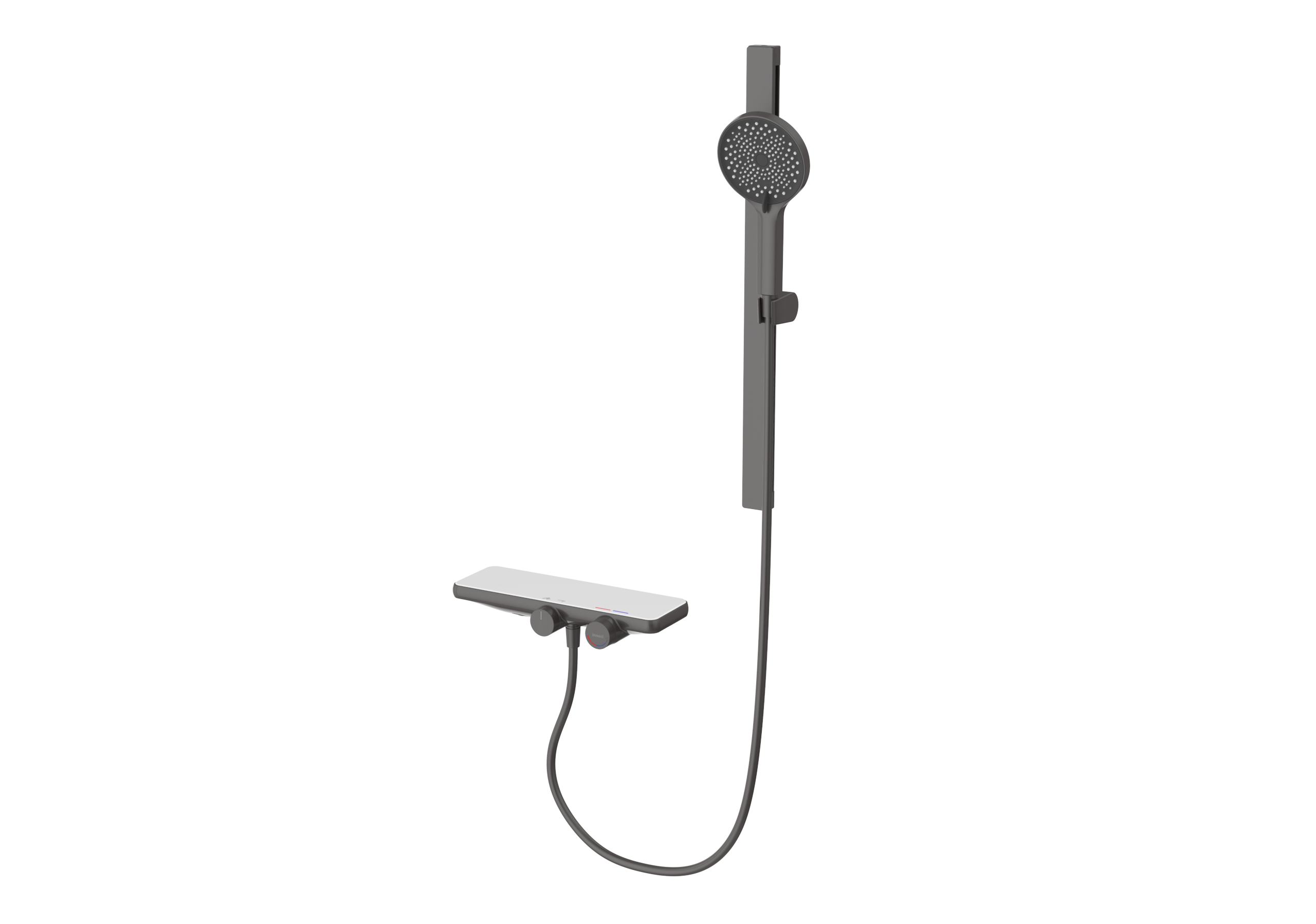 Shower; open installation; concealed installation; large storage，