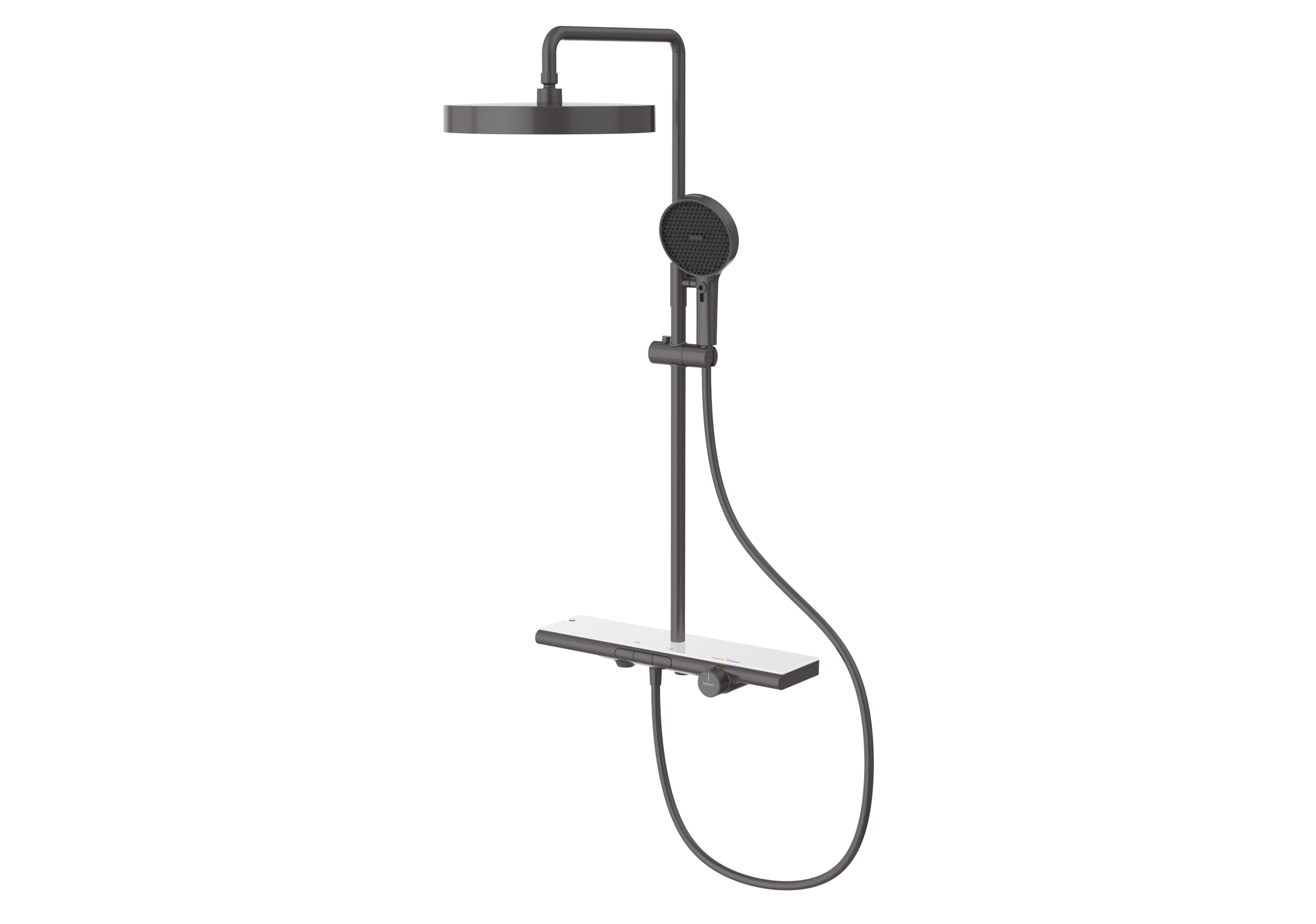 Shower; open installation; concealed installation; large storage，