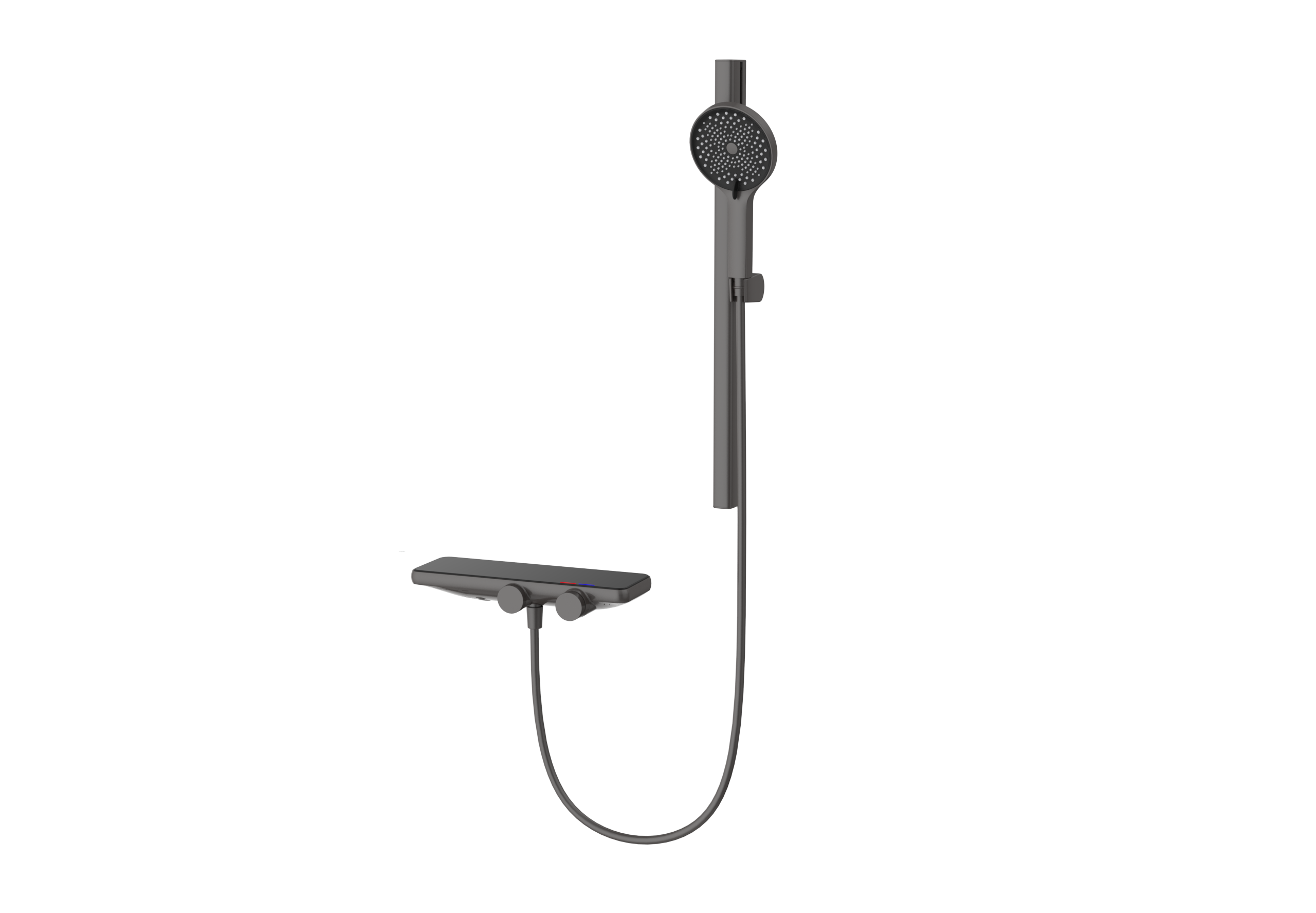 Shower; open installation; concealed installation; large storage，