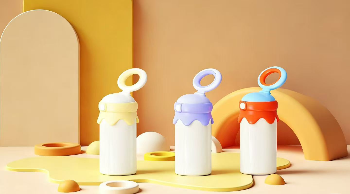 Water cup，lovely，Mother and child，vacuum cup，