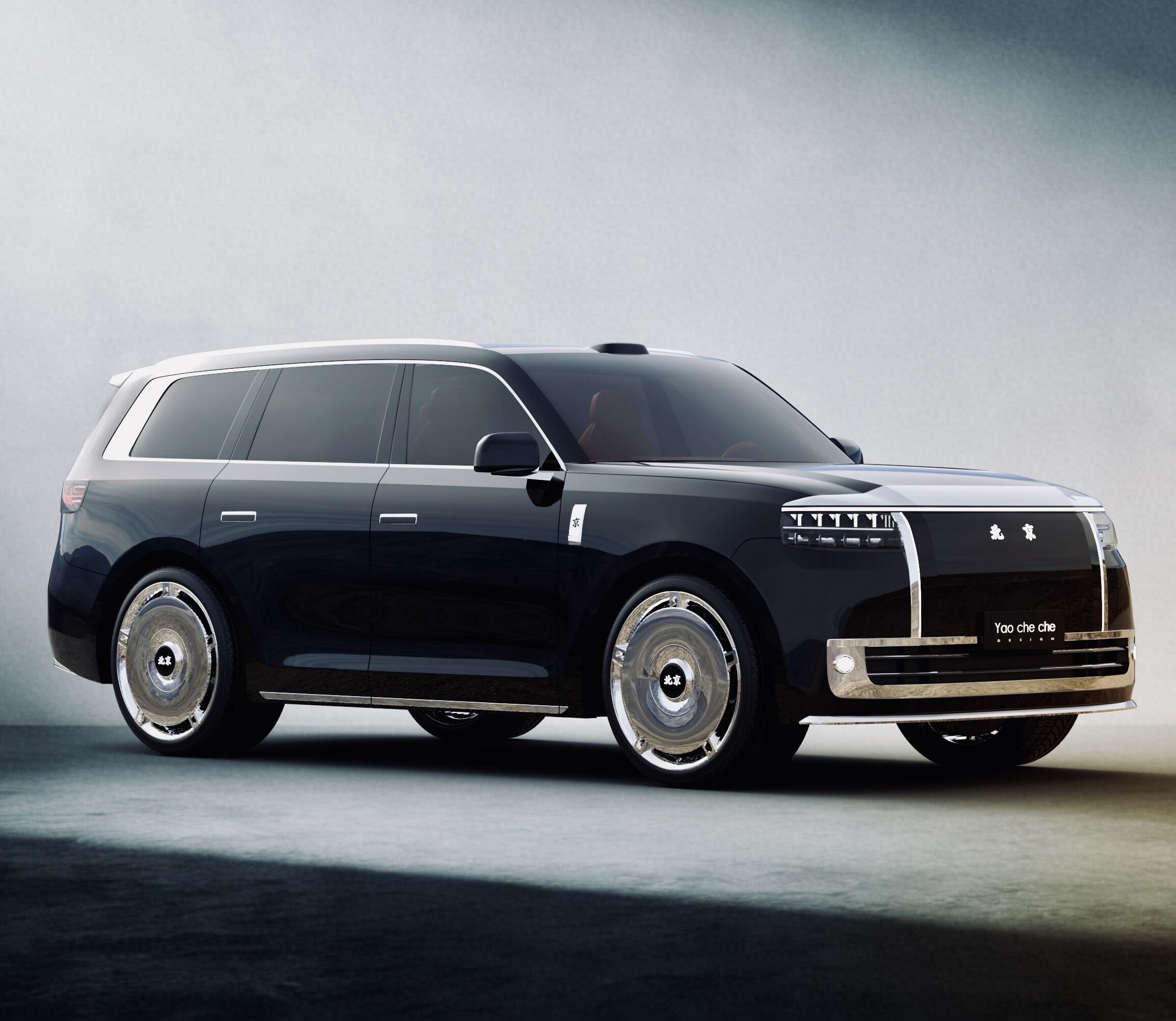 # Future Car Design# City Street Scenery# Luxury Running，