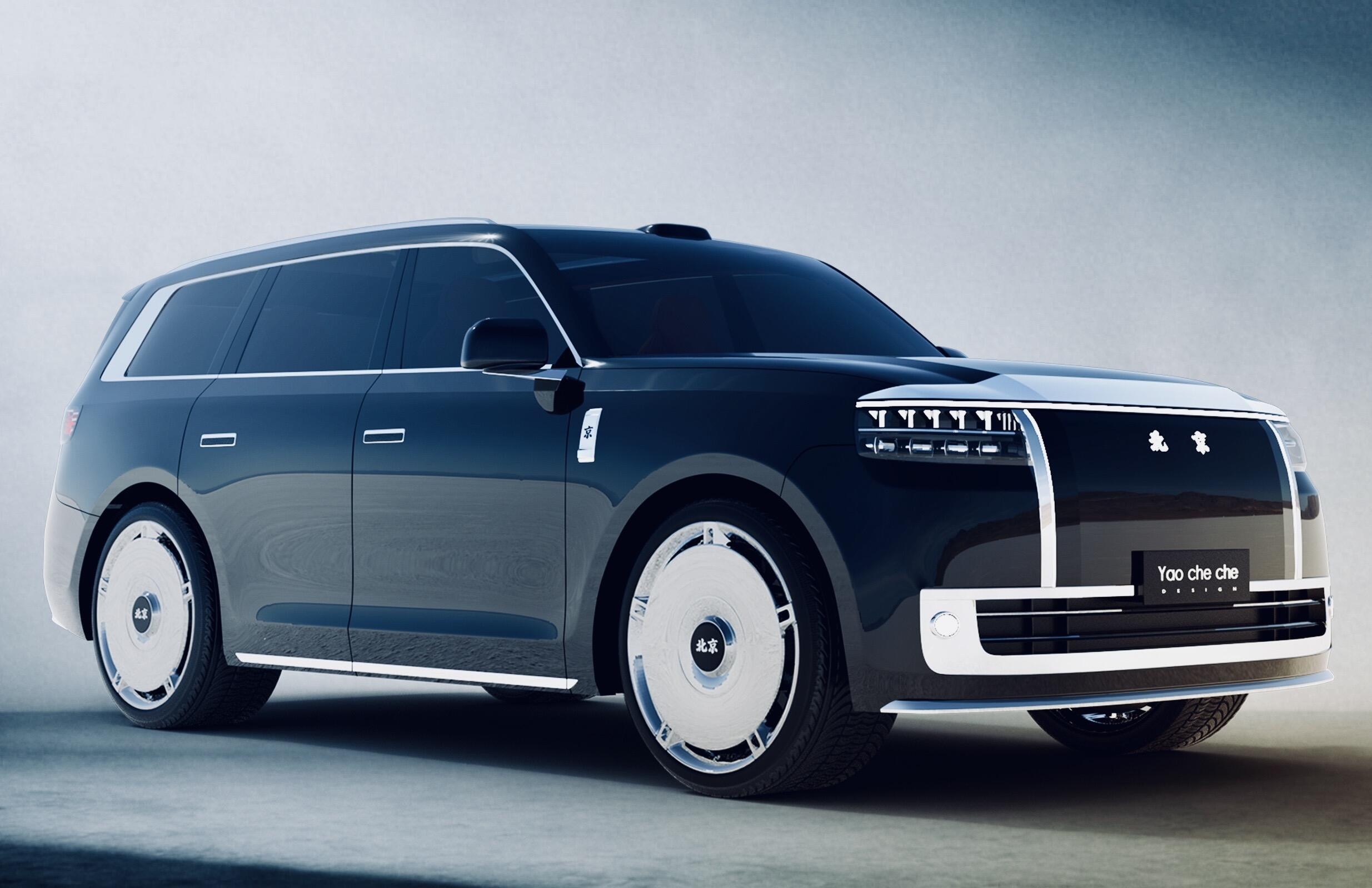 # Future Car Design# City Street Scenery# Luxury Running，