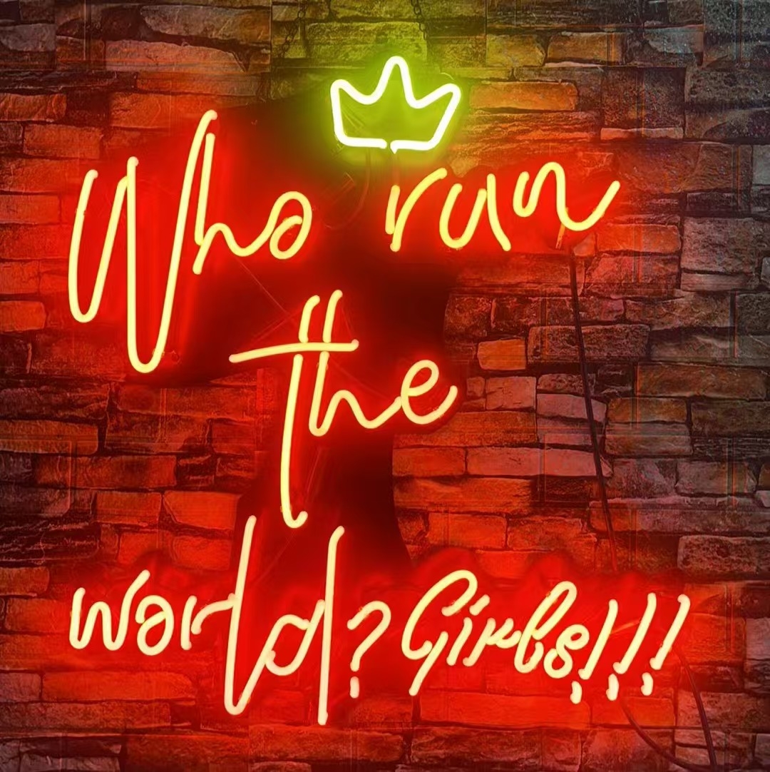 Retro light tube, cyberpunk style，American Neon Works，