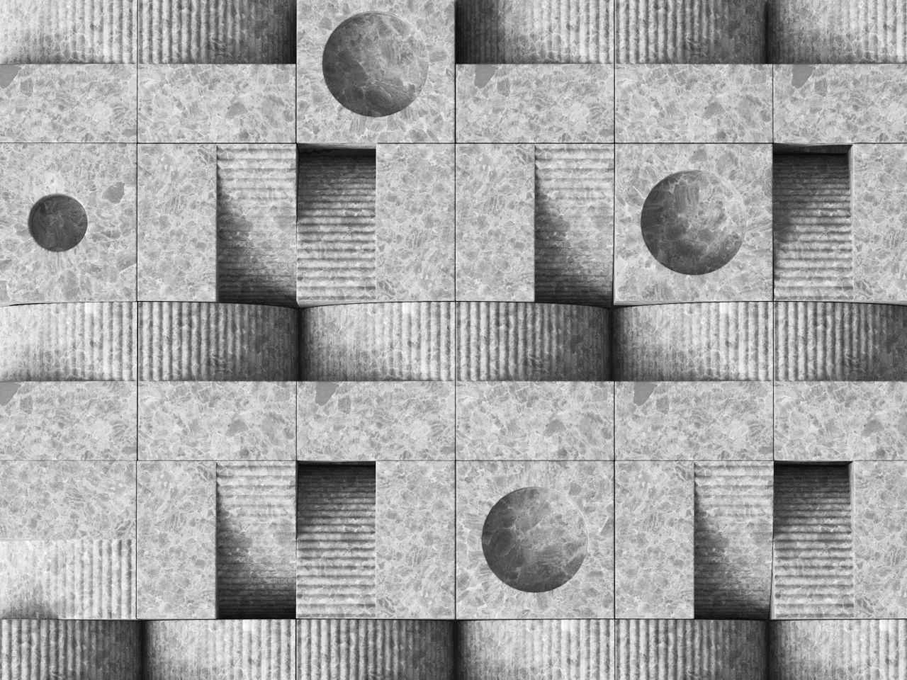 Qub Candlestick，Stone Candlestick，Desktop sculpture，geometric beveling，Ambience lighting，