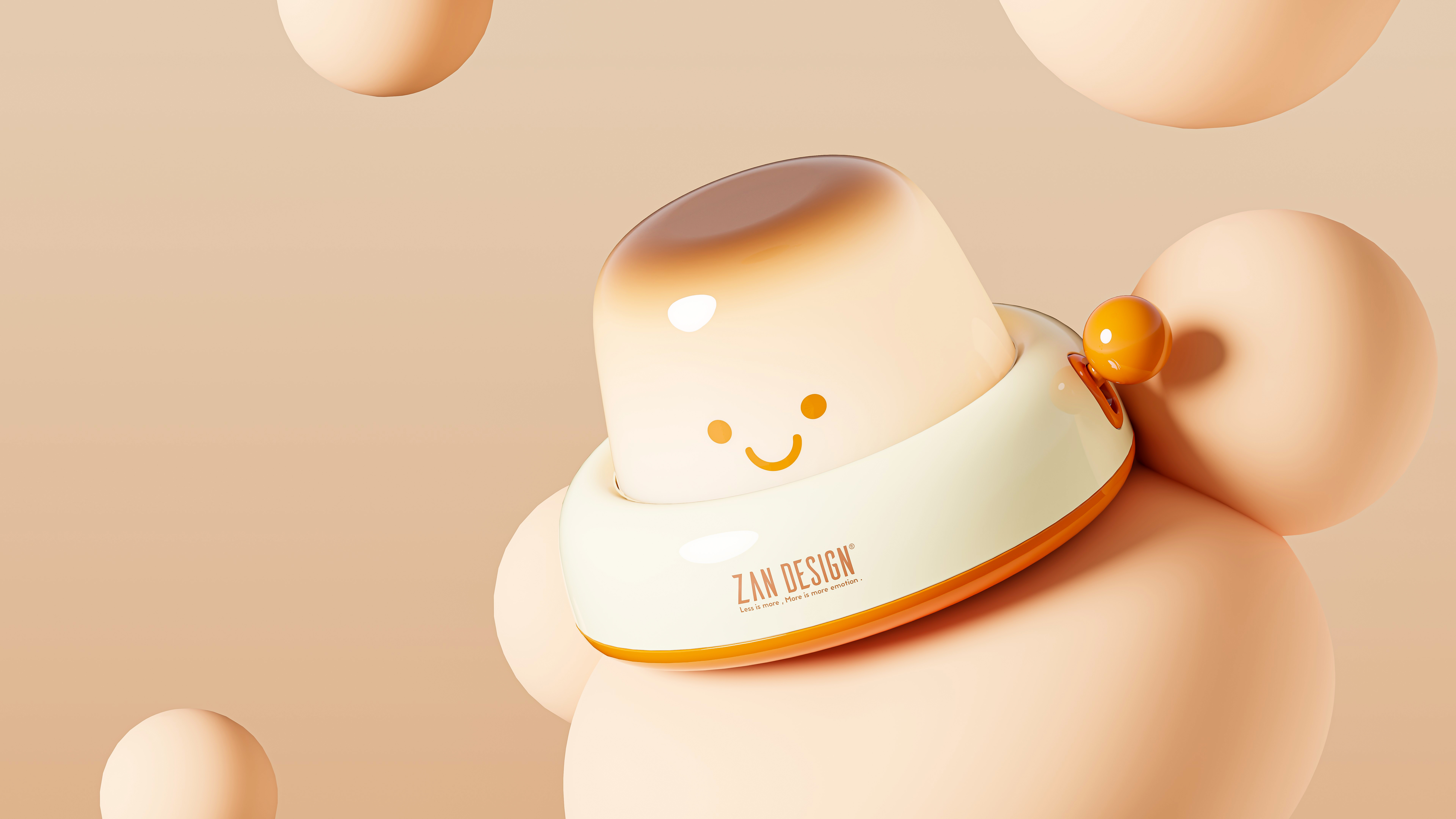 Pudding，lamp，Night light，food，lovely，Small lamp，snacks，Sweets，