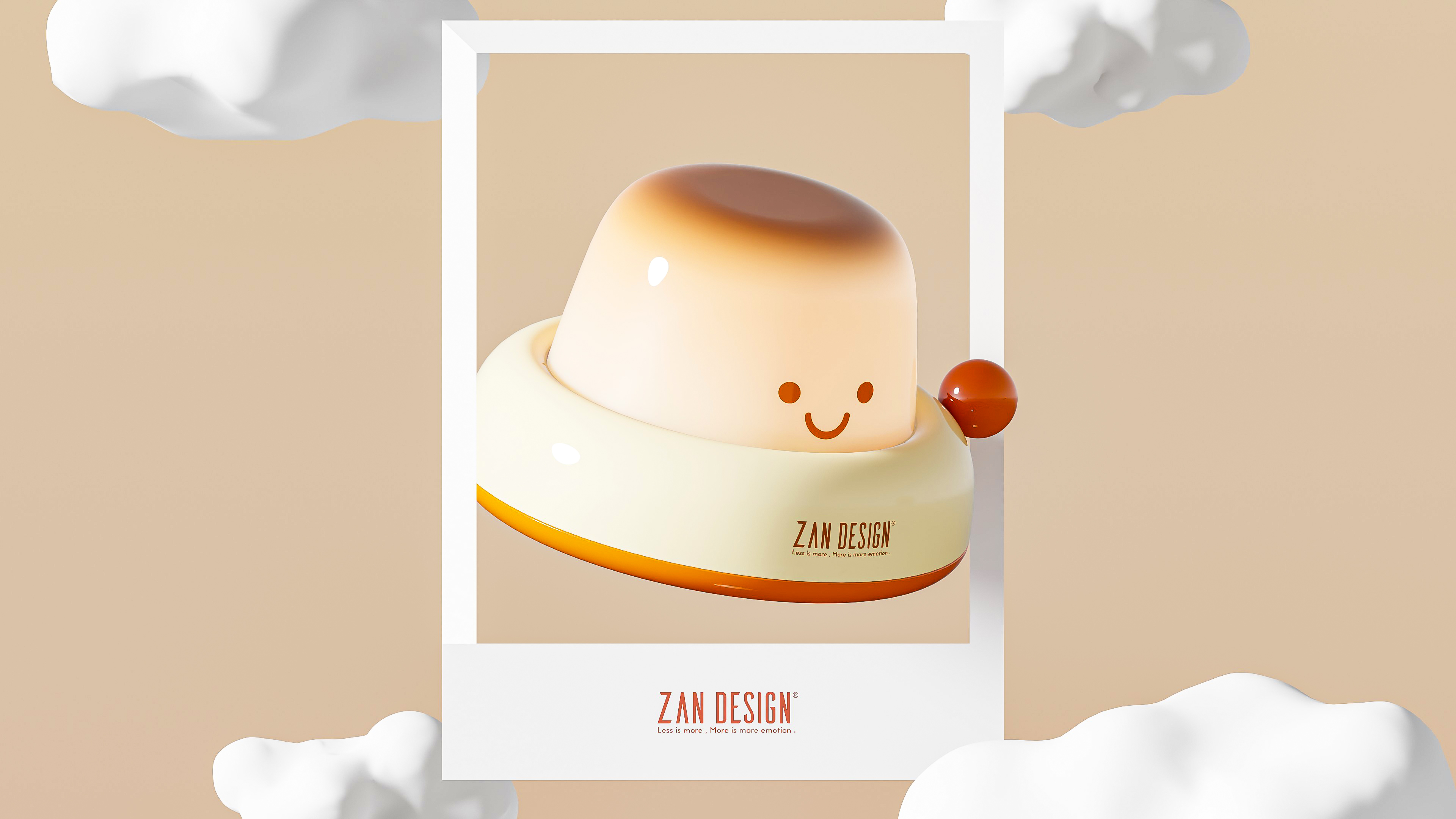 Pudding，lamp，Night light，food，lovely，Small lamp，snacks，Sweets，