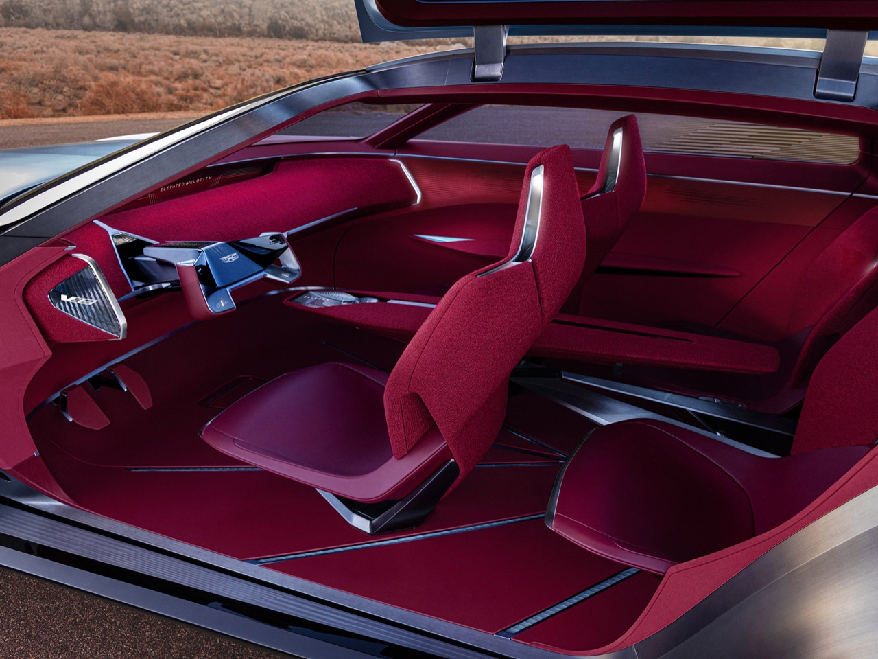 Cadillac，Pure electric off-road，Air Suspension，Luxury electric SUV，Electric four-wheel drive，