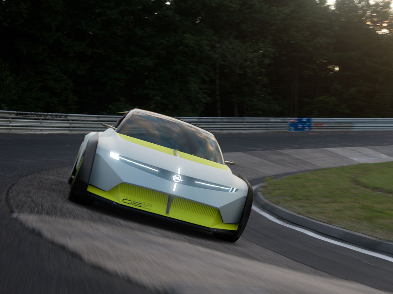 Seat atmosphere lamp，Corsa GSE Vision GT，Concept sports car，Illuminating Fabric，optical signal assisted，