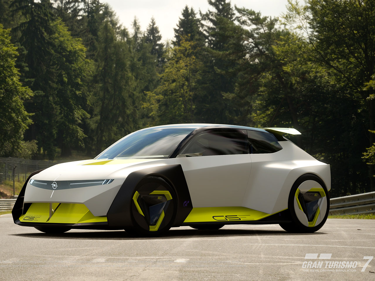 Seat atmosphere lamp，Corsa GSE Vision GT，Concept sports car，Illuminating Fabric，optical signal assisted，