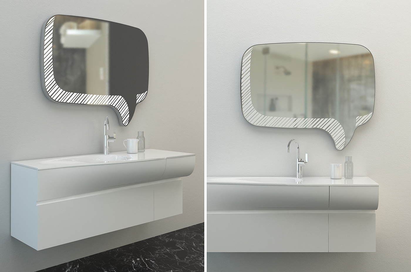 interactive，mirror，