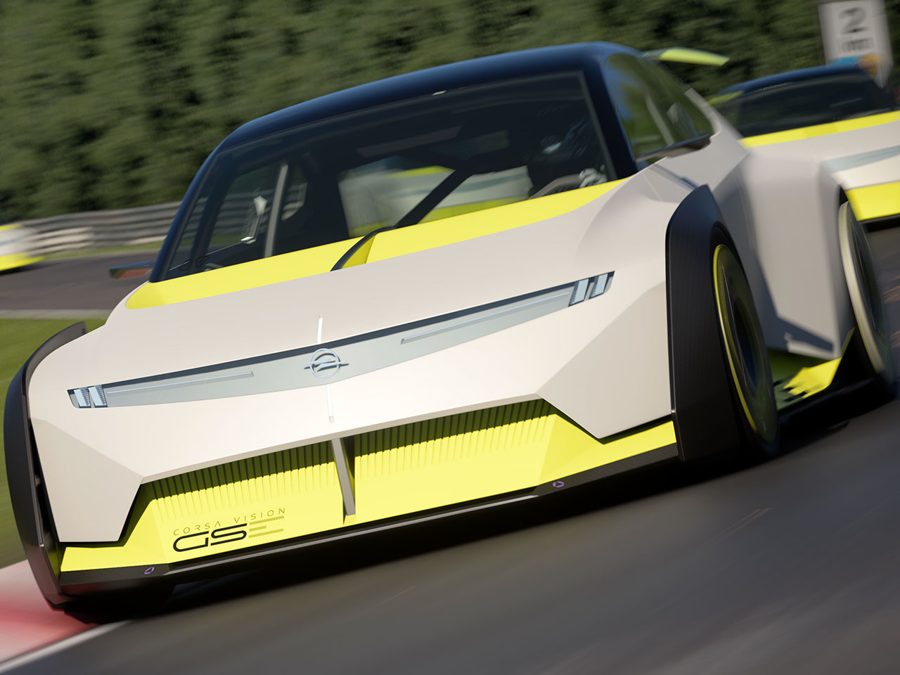 Seat atmosphere lamp，Corsa GSE Vision GT，Concept sports car，Illuminating Fabric，optical signal assisted，