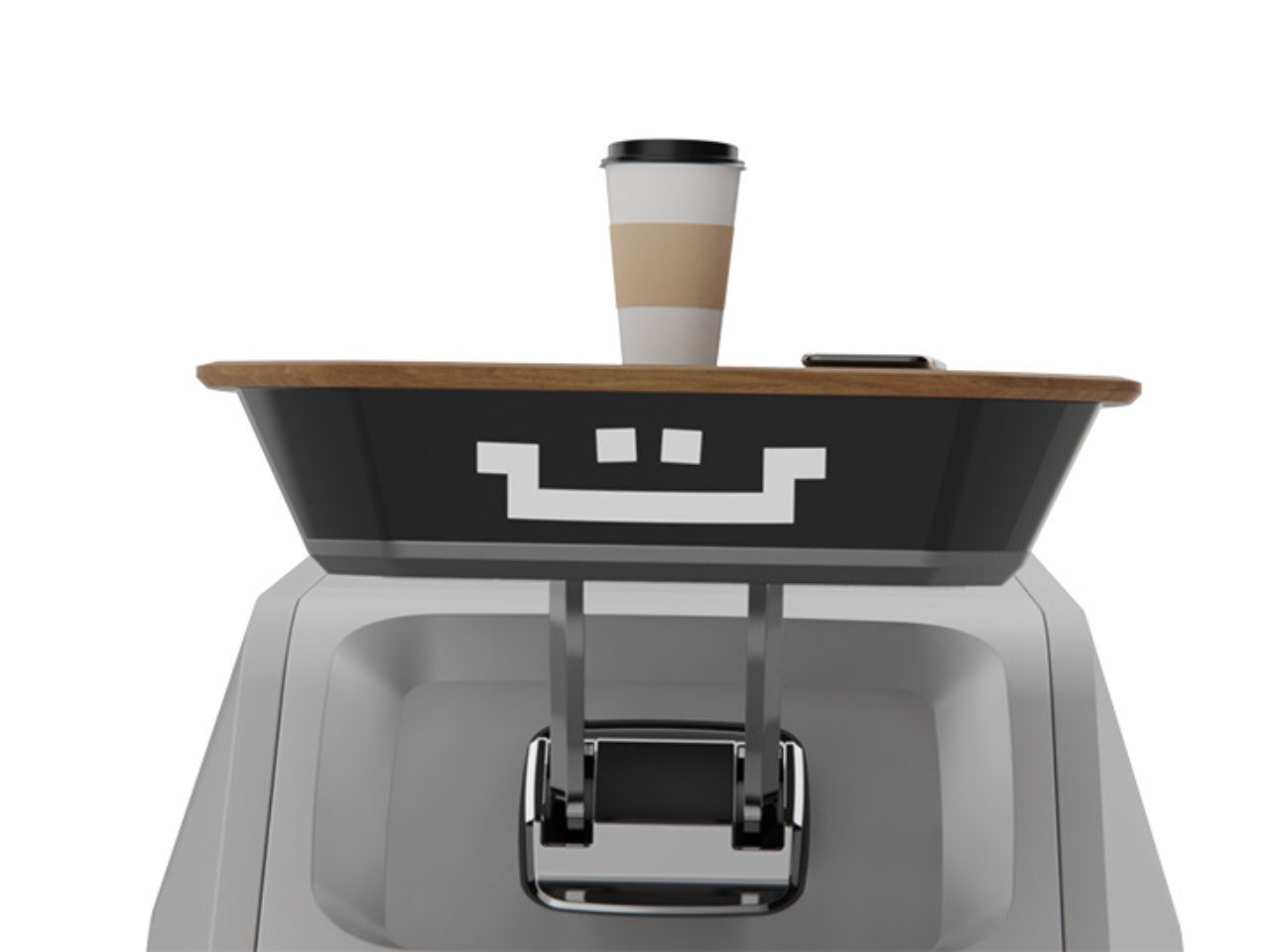 Distribution robot，city logistics，Interactive screen，Unmanned vehicle，pat，