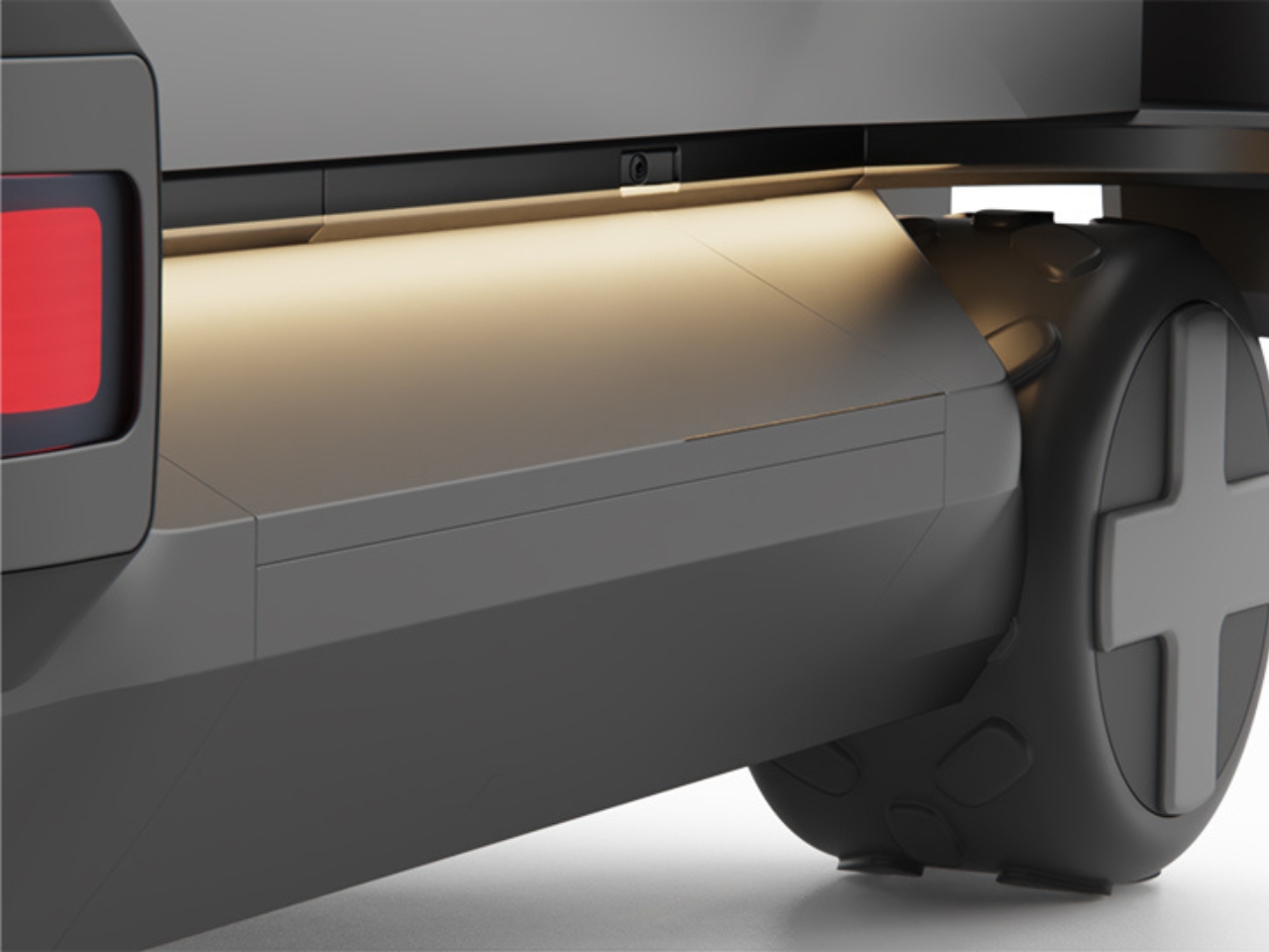 Distribution robot，city logistics，Interactive screen，Unmanned vehicle，pat，