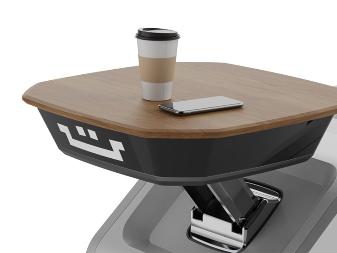 Distribution robot，city logistics，Interactive screen，Unmanned vehicle，pat，