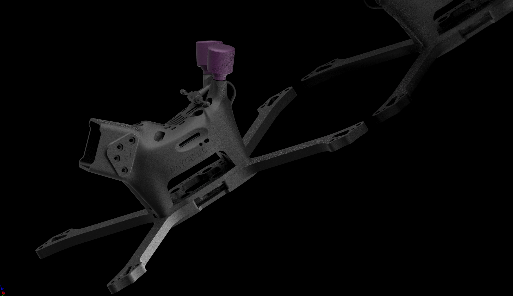 Crossing machine frame，