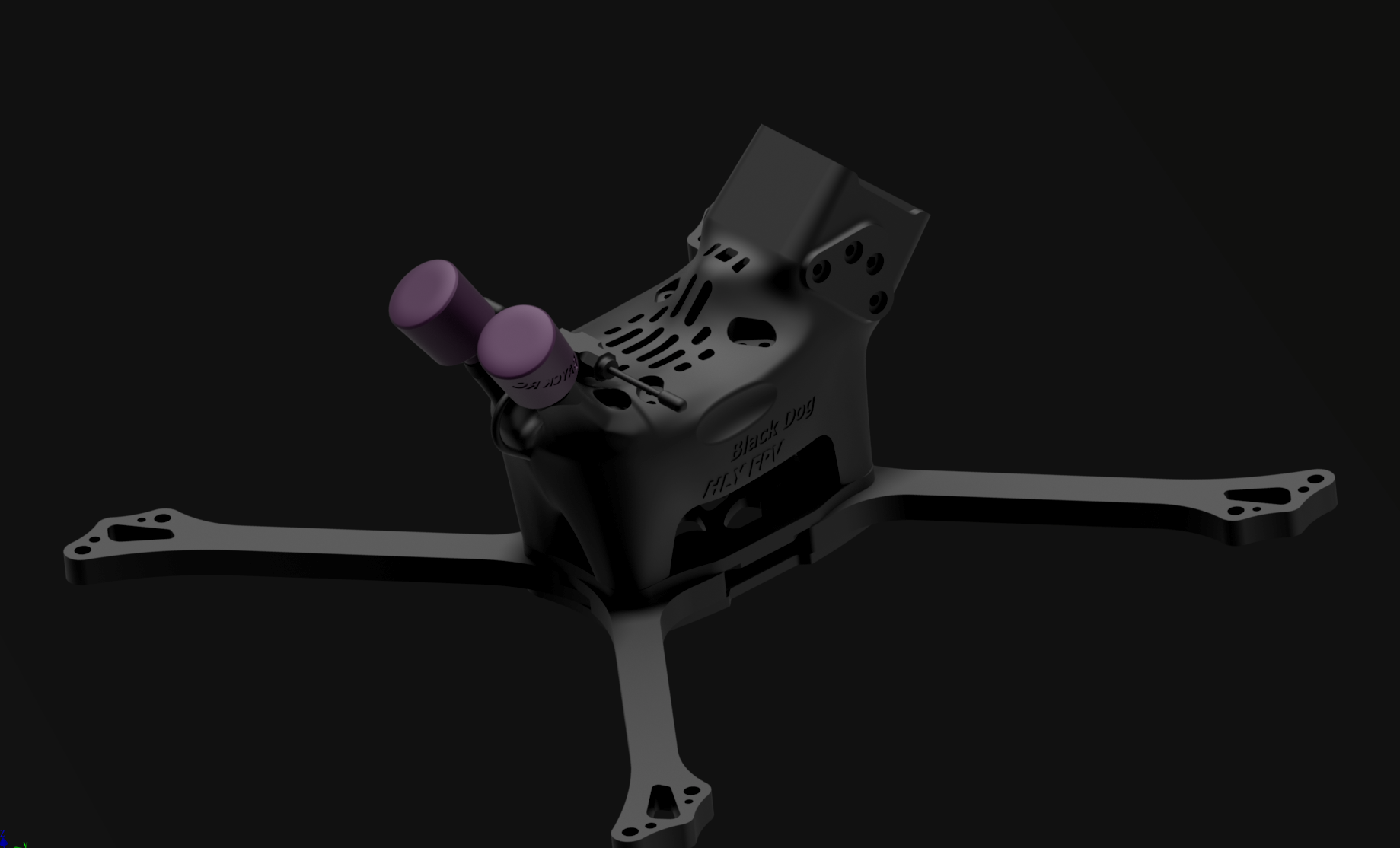 Crossing machine frame，