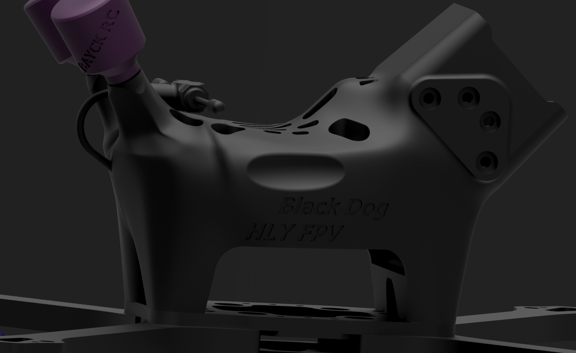 Crossing machine frame，