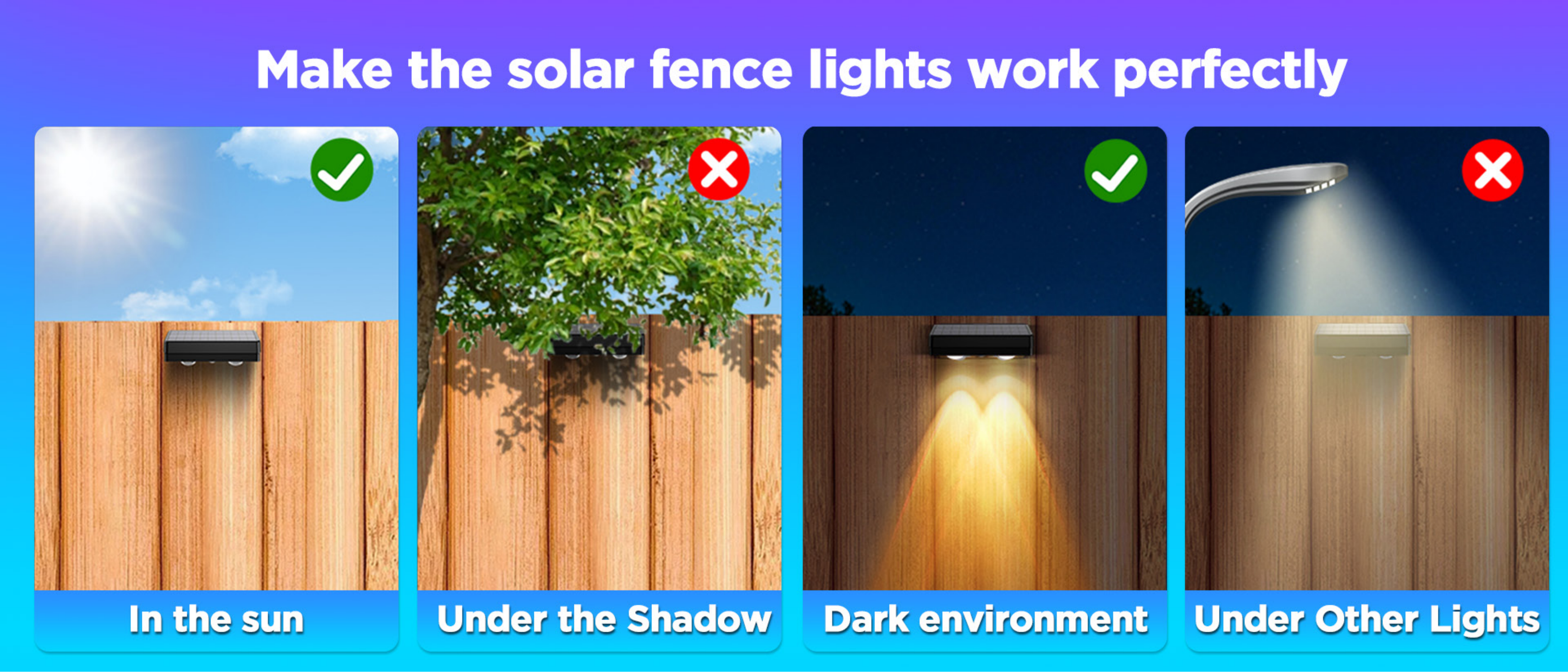 Fence lamp，Solar Fence Lamp，Magic Fence Lamp，Christmas Festive Lamps，