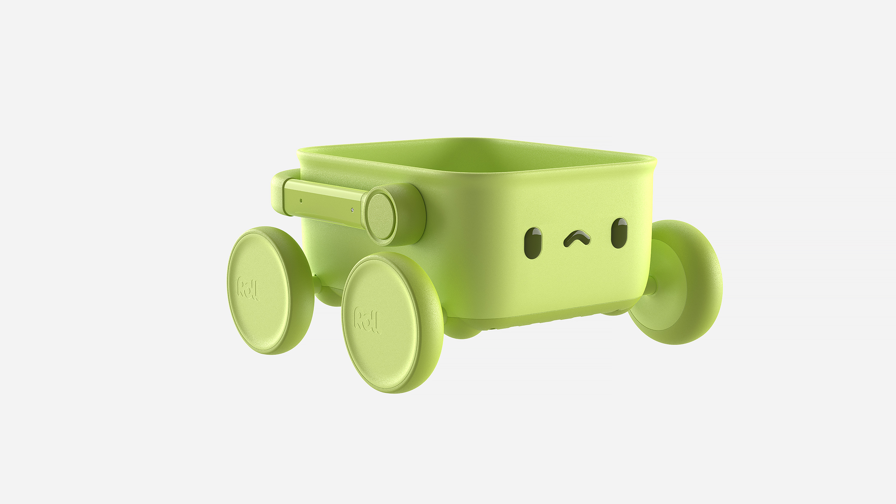 product design，Creative design，Structural design，Stroller design，Four-wheel trolley，