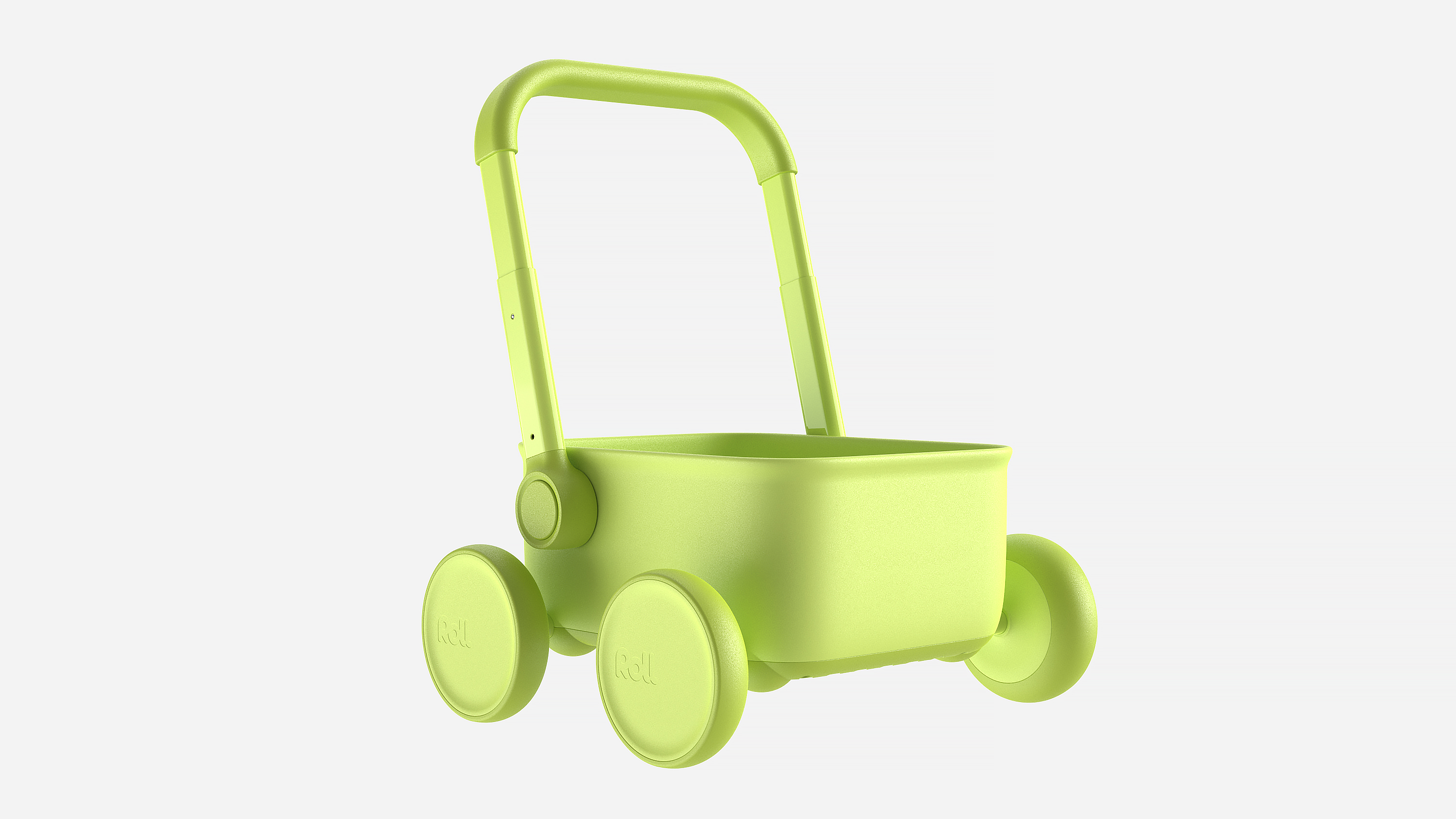 product design，Creative design，Structural design，Stroller design，Four-wheel trolley，