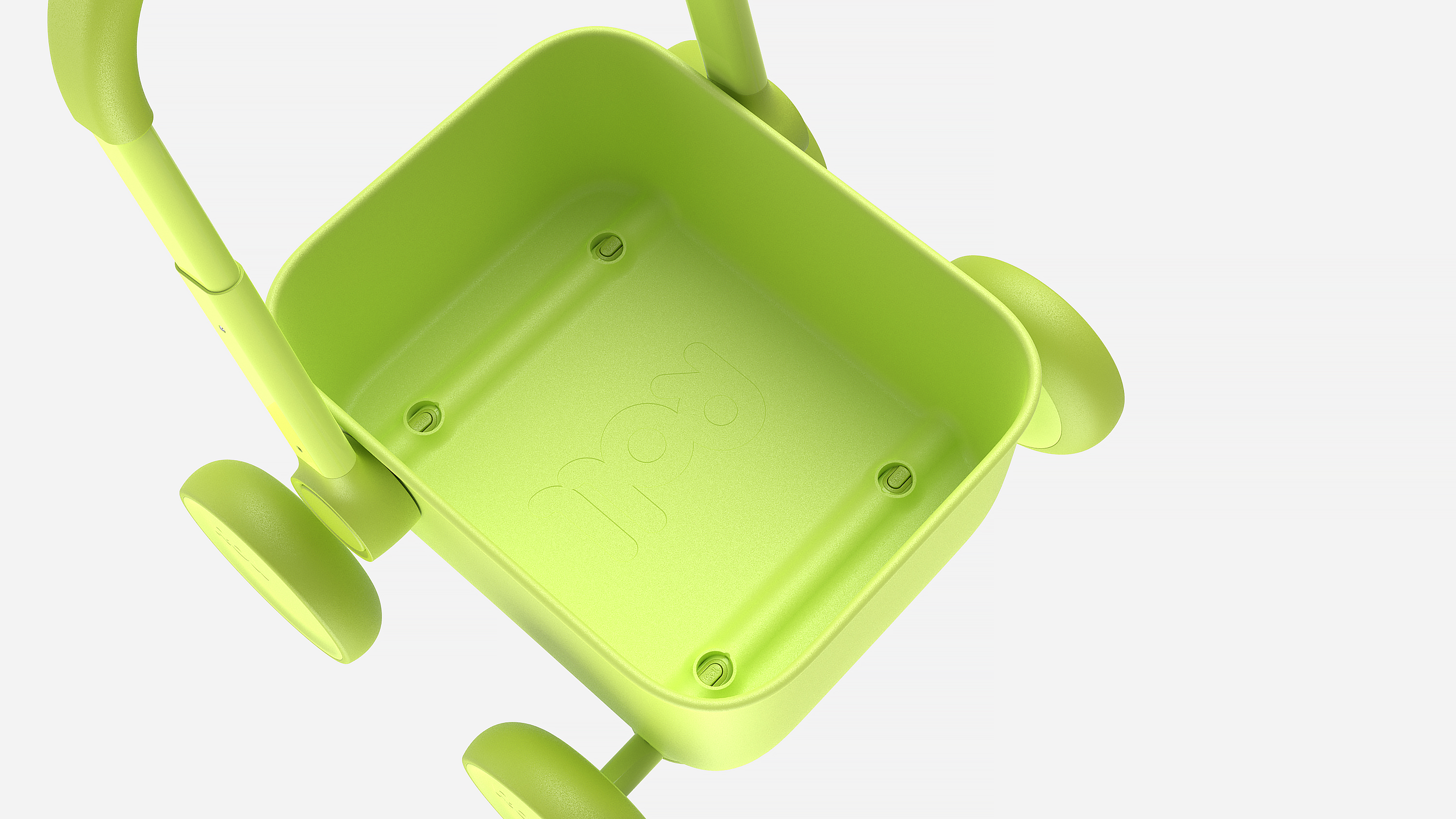 product design，Creative design，Structural design，Stroller design，Four-wheel trolley，