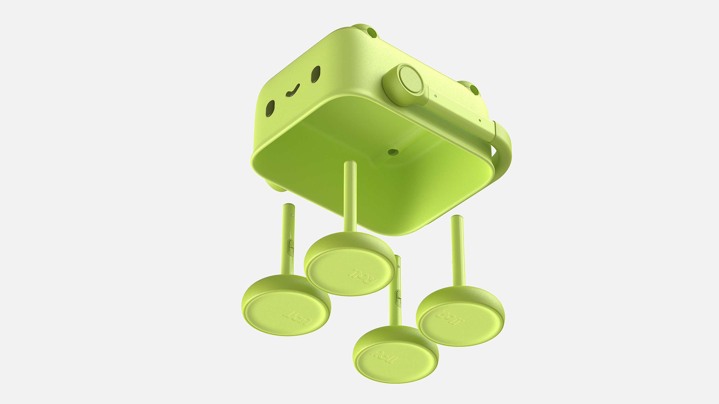 product design，Creative design，Structural design，Stroller design，Four-wheel trolley，