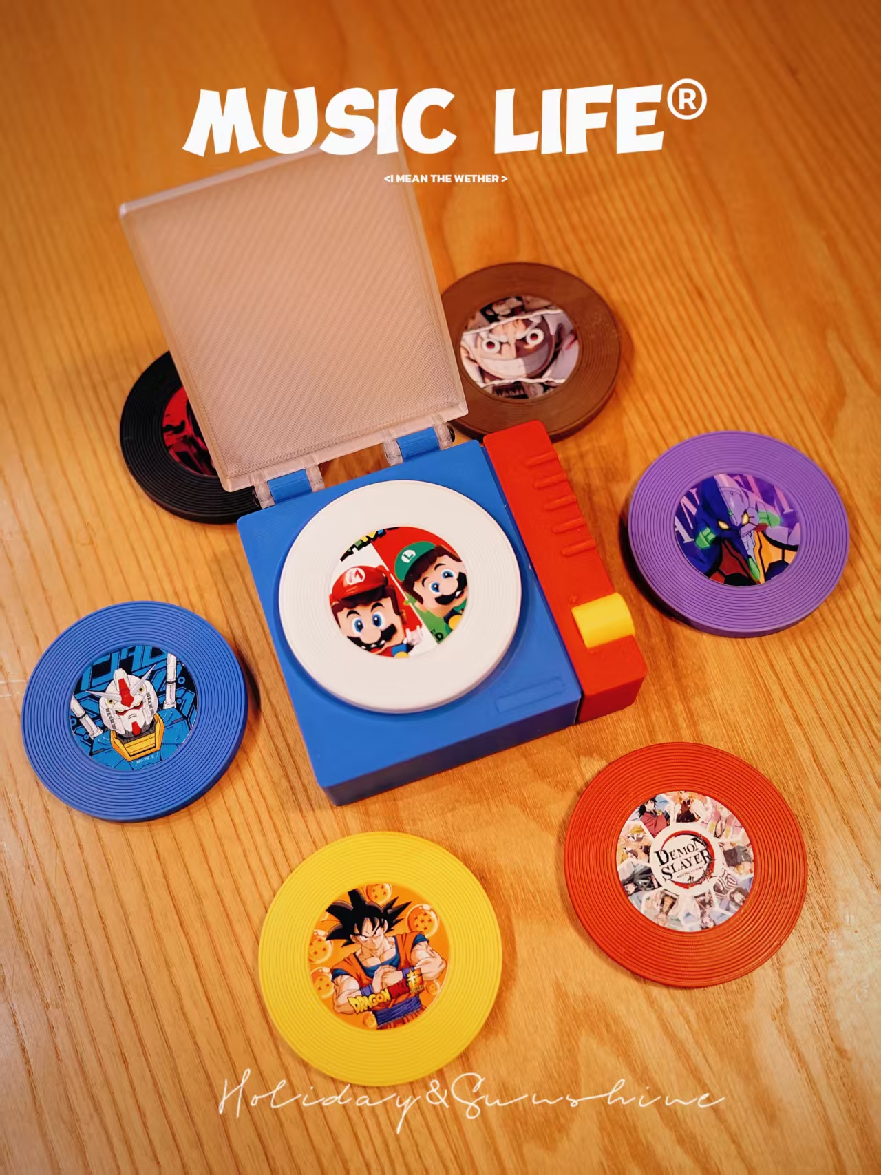 Mijia, vinyl CD player, NFC touch，