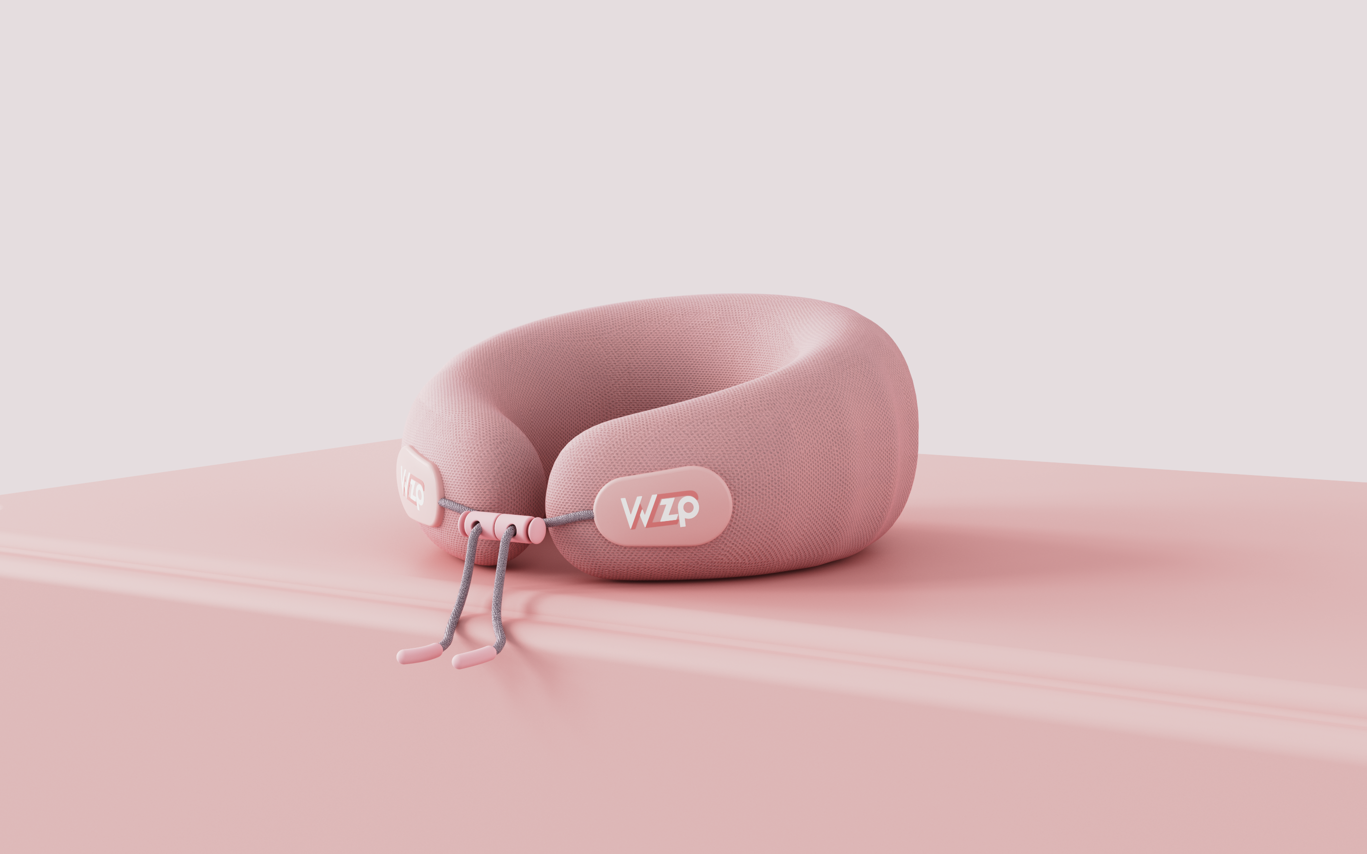 U-shaped pillow，Pillow Design，Bionics Design ，Dopamine color matching，pillow，Travel products，Horn pillow，Functional pillow，