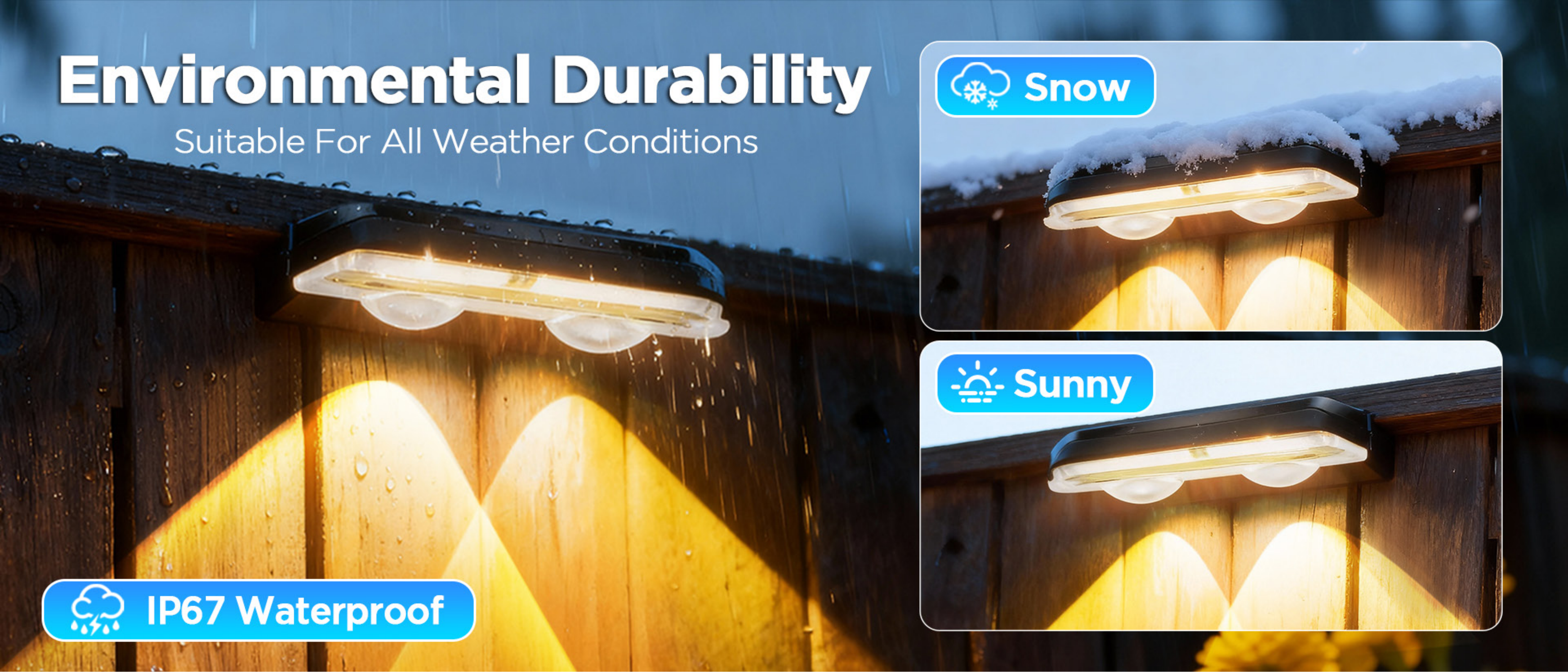 Fence lamp，Bluetooth Fence Light，Magic Fence Lamp，