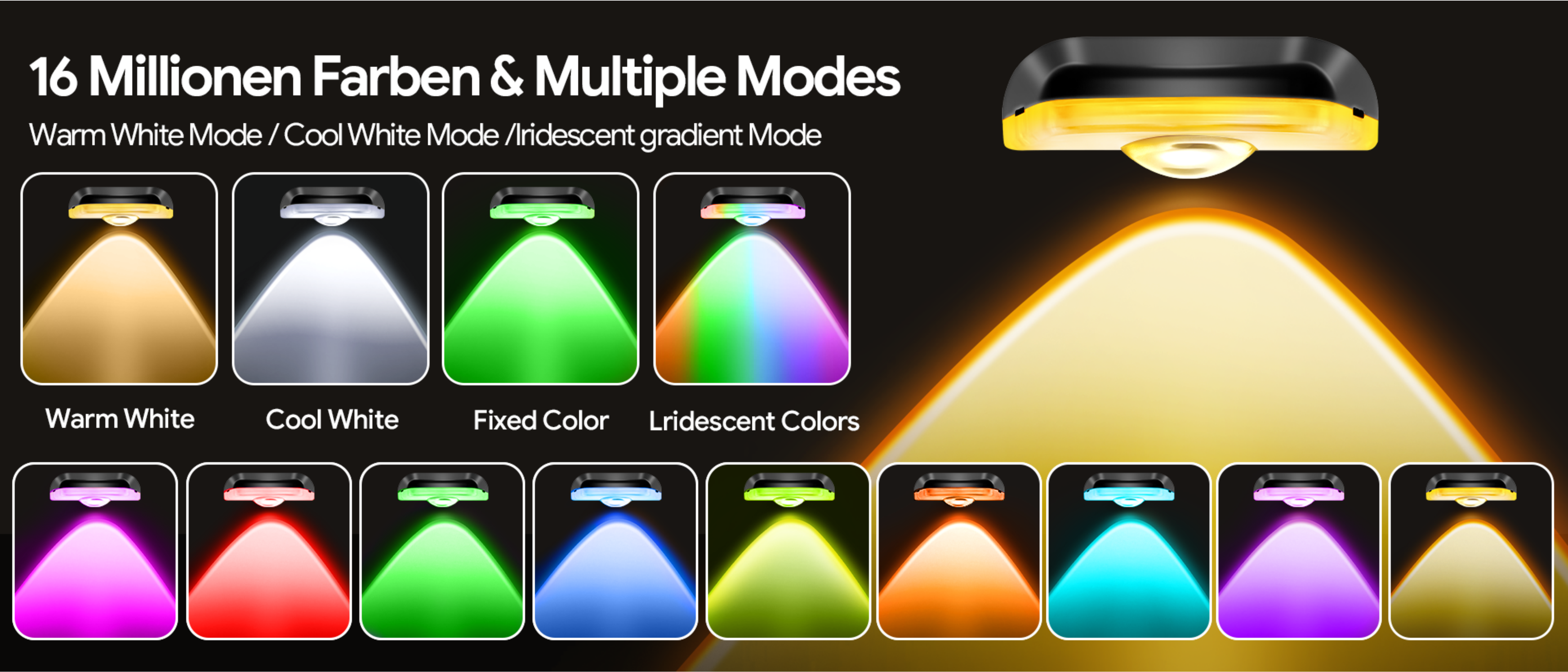 Fence lamp，Magic Fence Lamp，Bluetooth Fence Light，