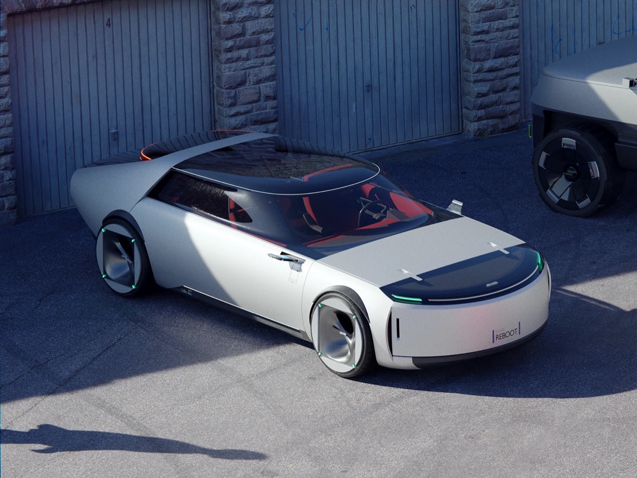 Saab Pure Electric Concept，Nordic minimalism，Electric car，modernization，Tribute to classic，