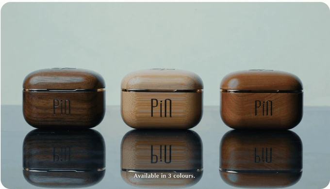Pin luxury，Wireless headset，Walnut，AI real-time translation，Business travel，