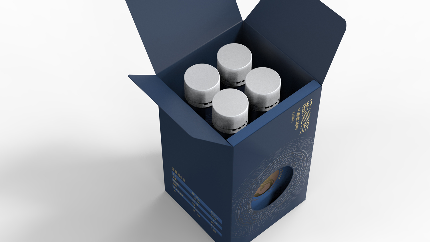 Packaging Design of Liver Protection Products，Packaging design of health products，Packaging Design of Giant Salamander Liver Peptide Liquid，